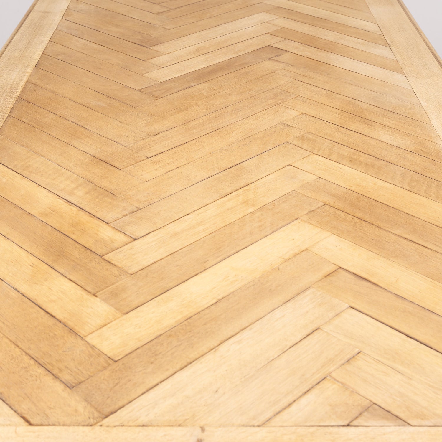 Large 19th Century Bleached Oak French Louis Philippe Period Farm Table