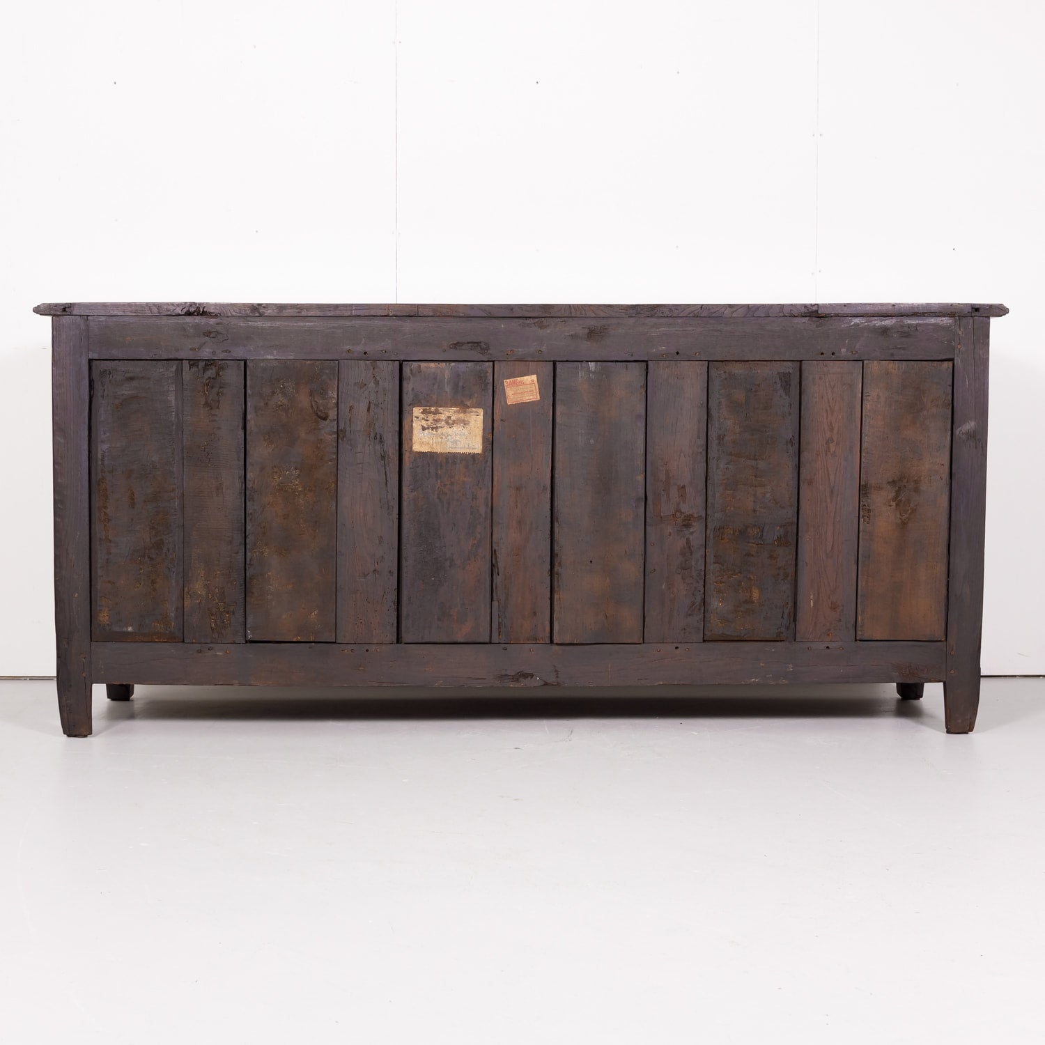 18th Century French Louis XIII Style Oak Enfilade Buffet from Chateau de la Motte