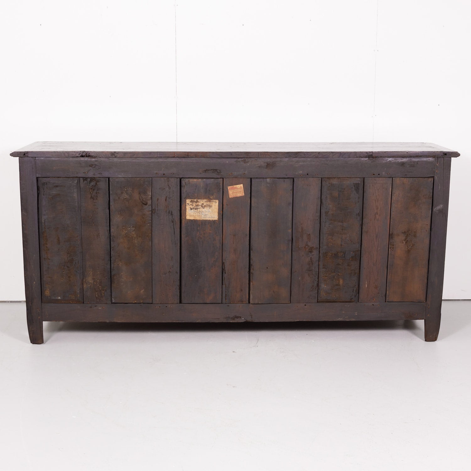 18th Century French Louis XIII Style Oak Enfilade Buffet from Chateau de la Motte