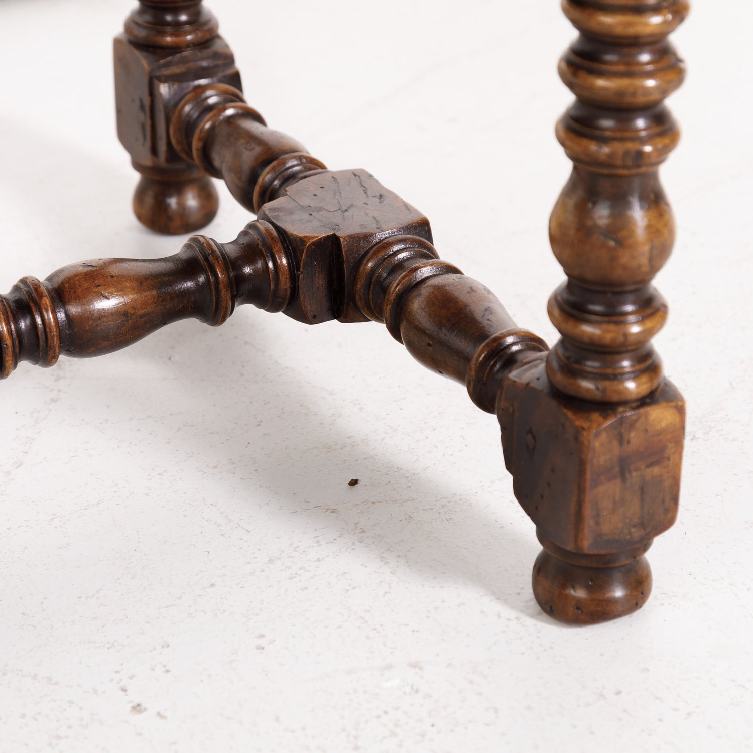 Antique French Louis XIII Style Walnut Coffee Table