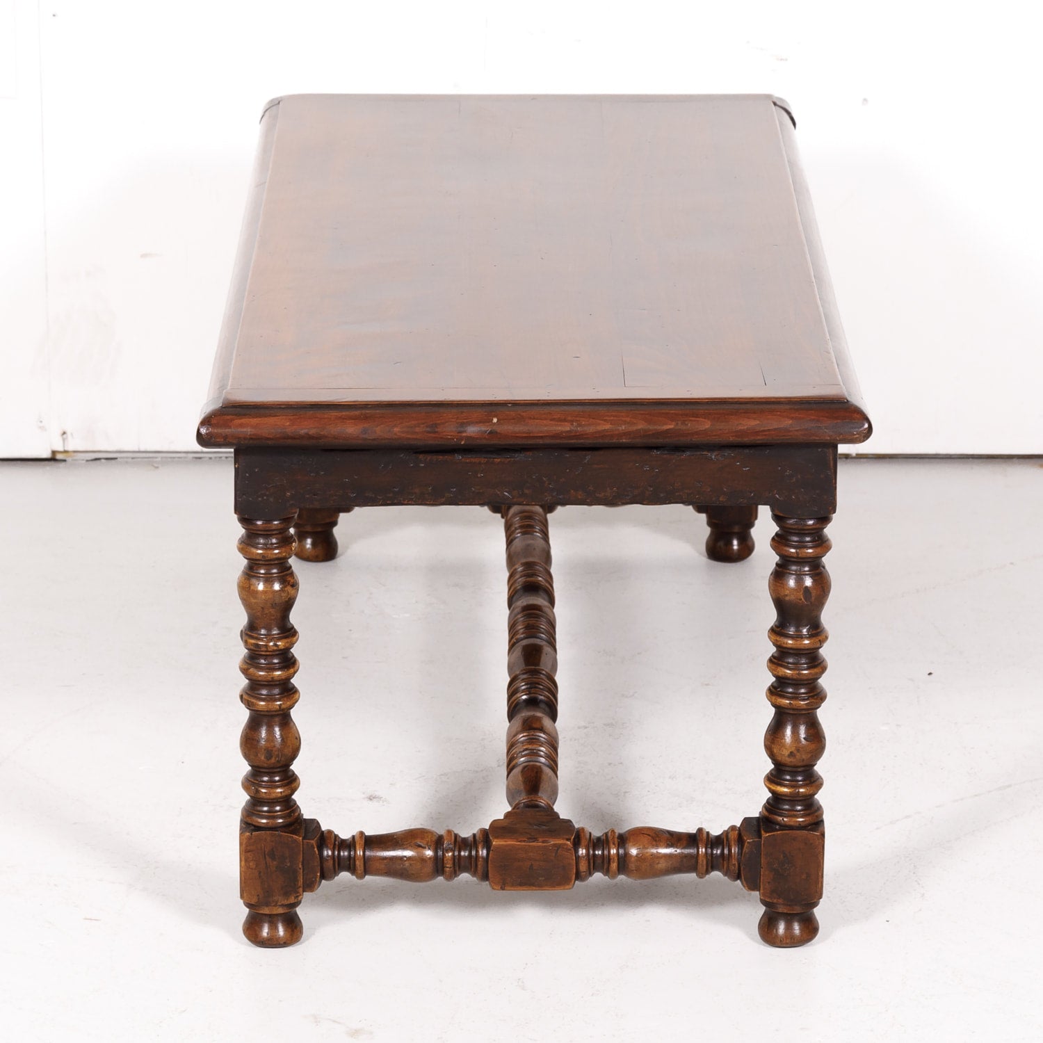 Antique French Louis XIII Style Walnut Coffee Table