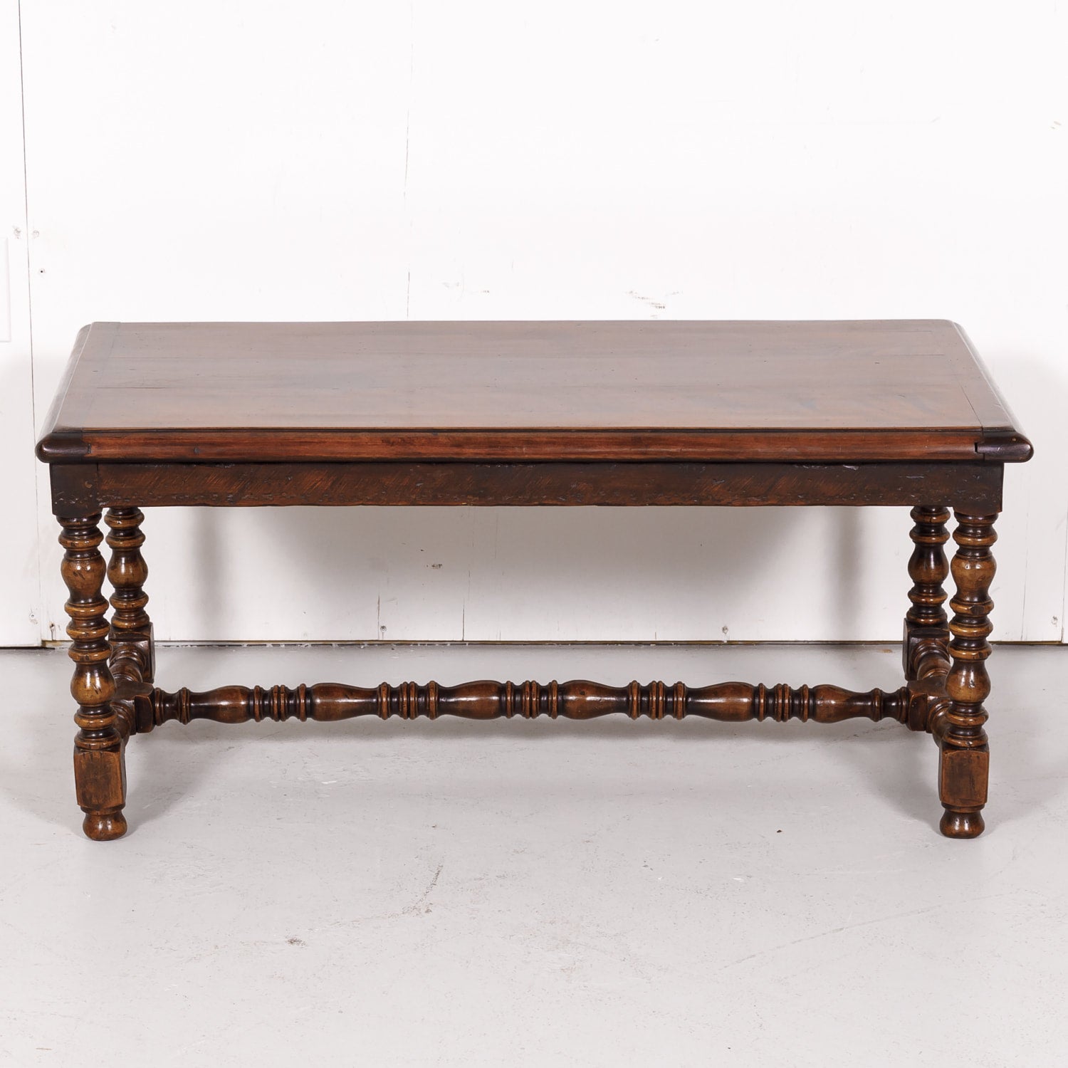 Antique French Louis XIII Style Walnut Coffee Table