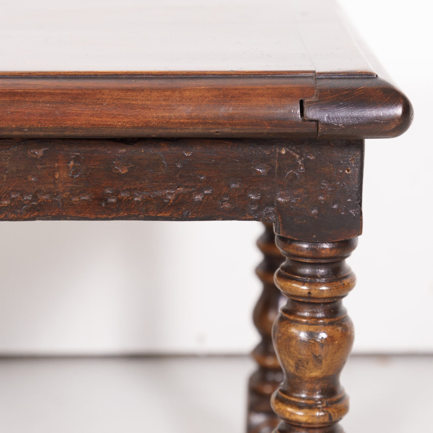 Antique French Louis XIII Style Walnut Coffee Table