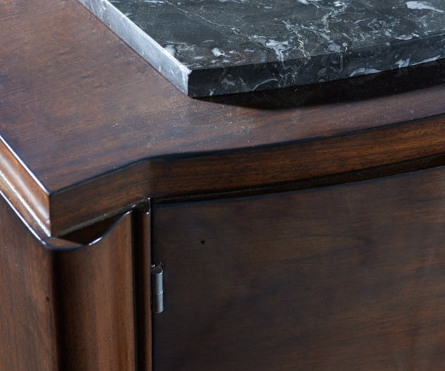 French Art Deco Period Dessert Buffet or Bar Cabinet