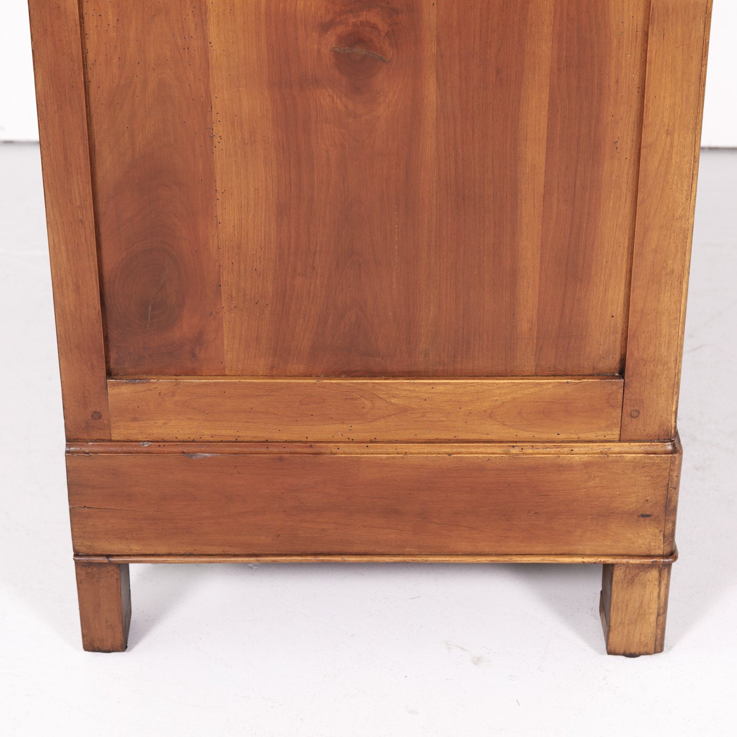 19th Century French Louis Philippe Style Solid Cherry Bonnetiere