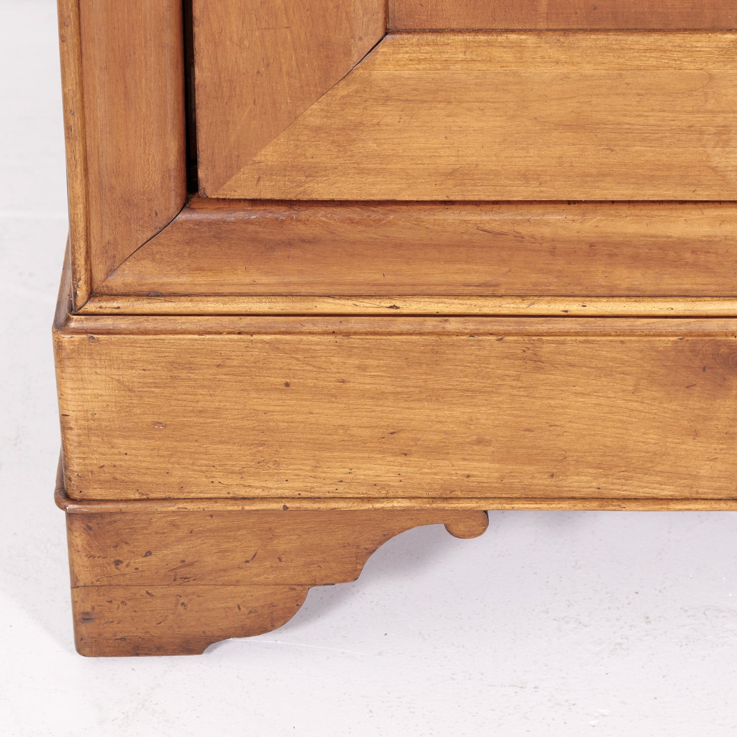 19th Century French Louis Philippe Style Solid Cherry Bonnetiere