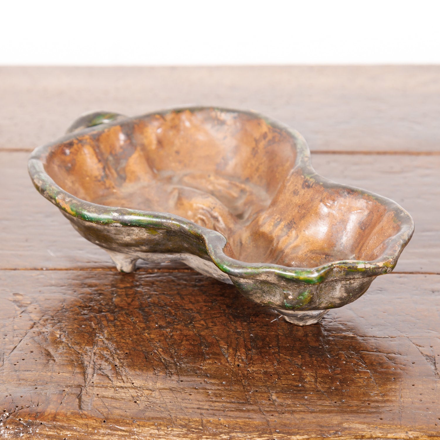 Rare 19th Century French Earthenware Lobster or Crayfish Cake Mold