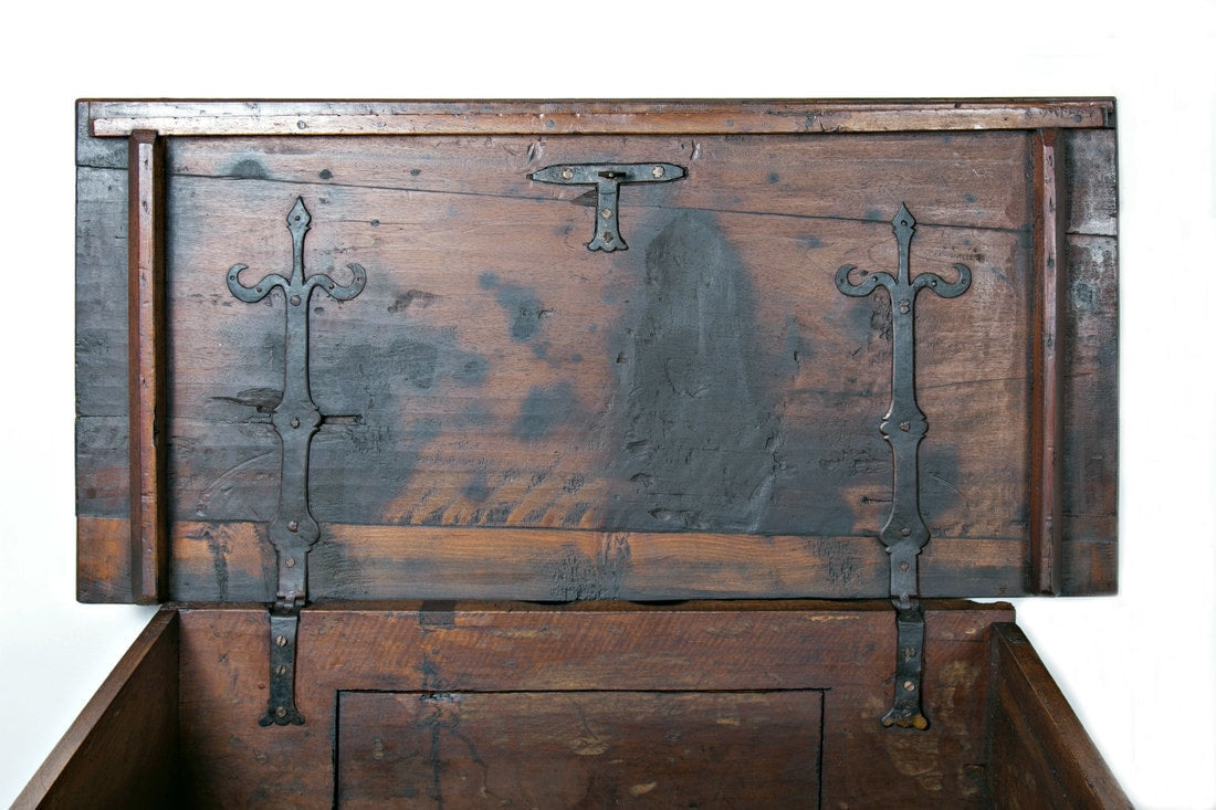 Late 17th Century Italian Cassone or Trunk with Inlays ​
