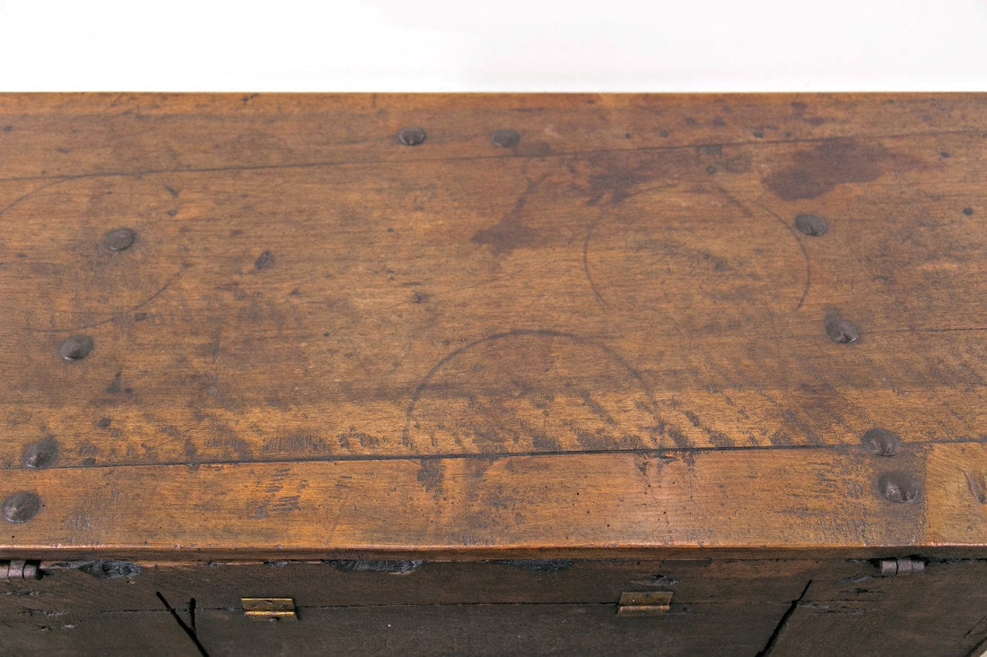 Late 17th Century Italian Cassone or Trunk with Inlays ​