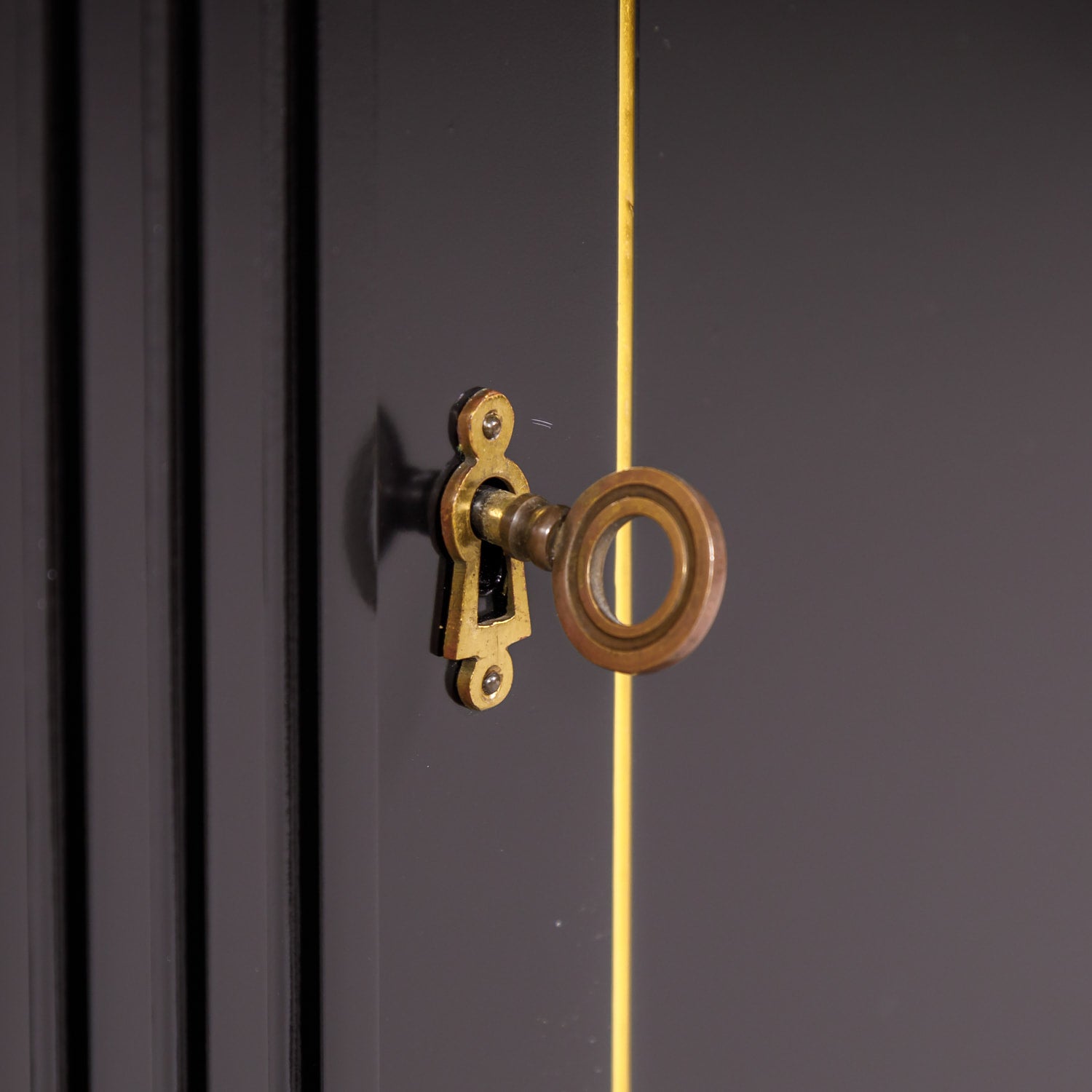 Louis XVI Style Maison Jansen Ebonized Enfilade with Carrara Marble Top