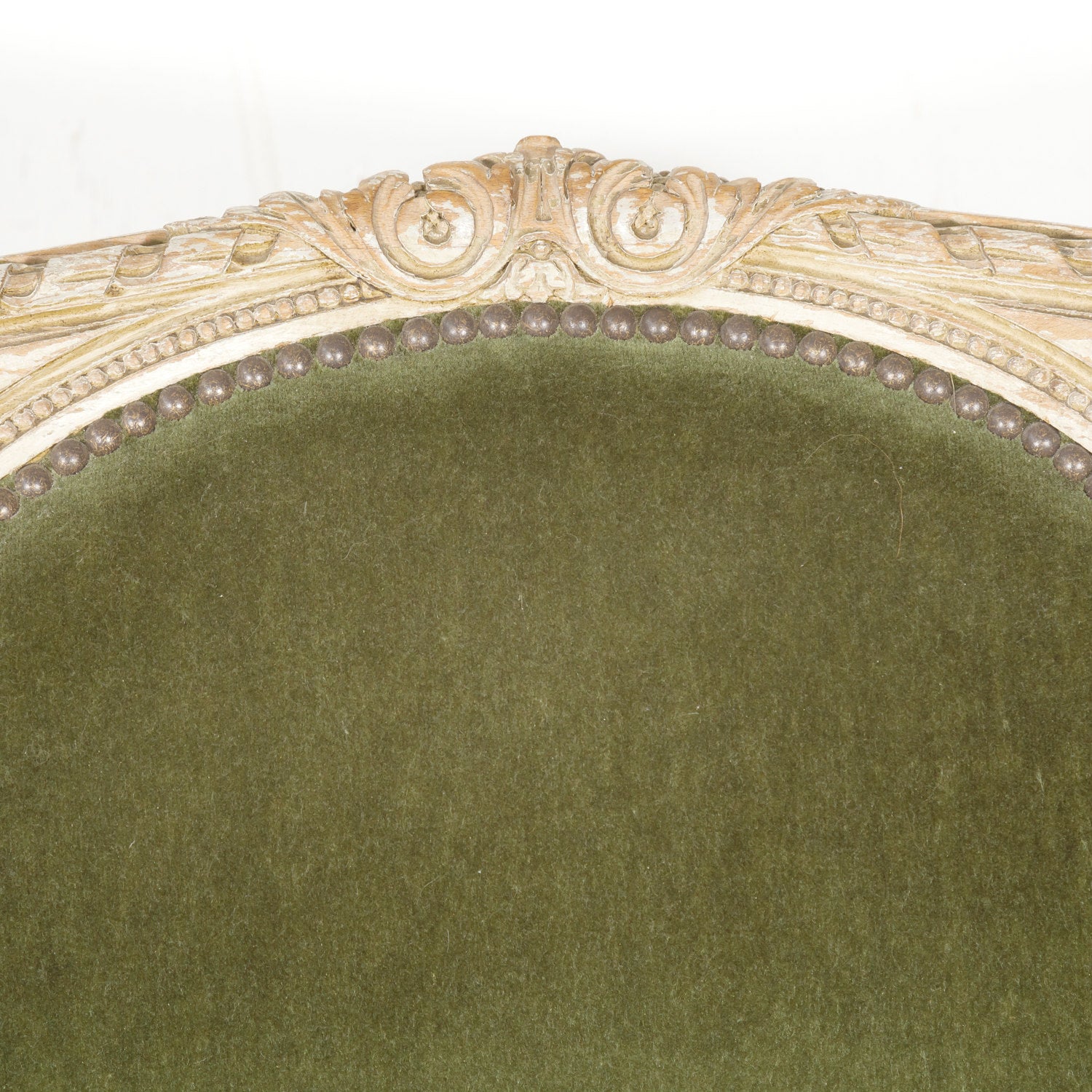 Early 19th Century Louis XVI Style Painted Bergère Armchair