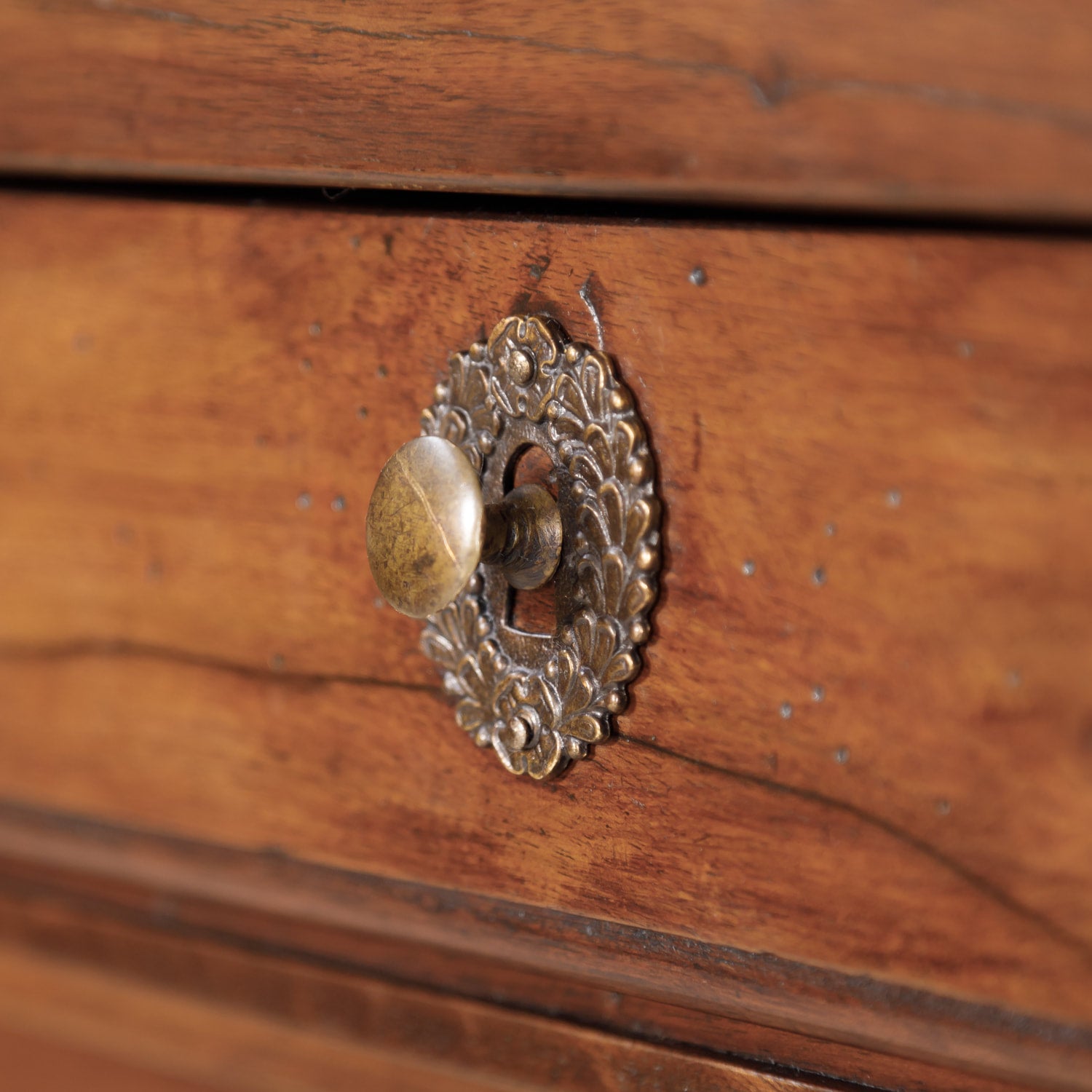 18th Century French Directoire Period Walnut Lyonnaise Enfilade Buffet
