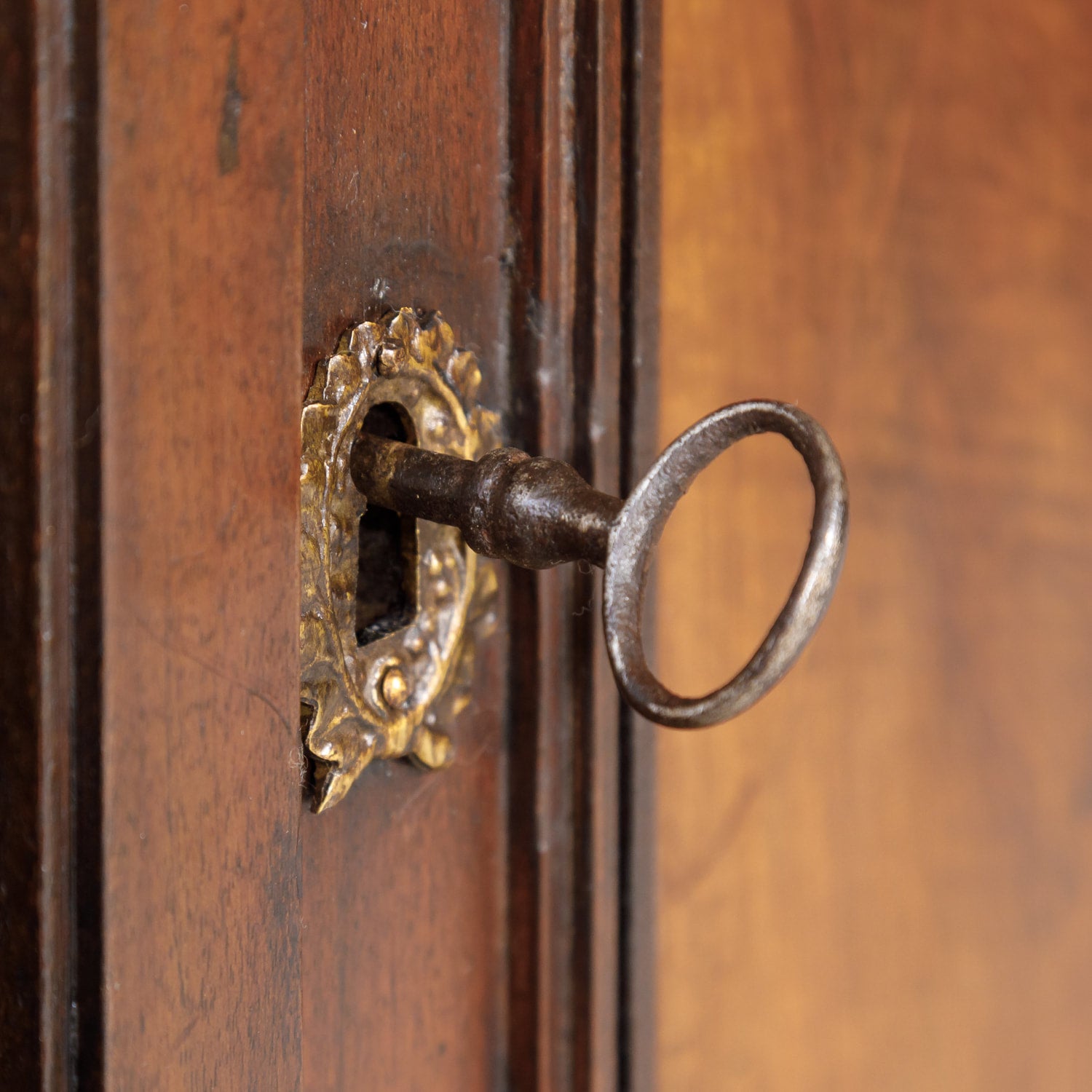 18th Century French Directoire Period Walnut Lyonnaise Enfilade Buffet
