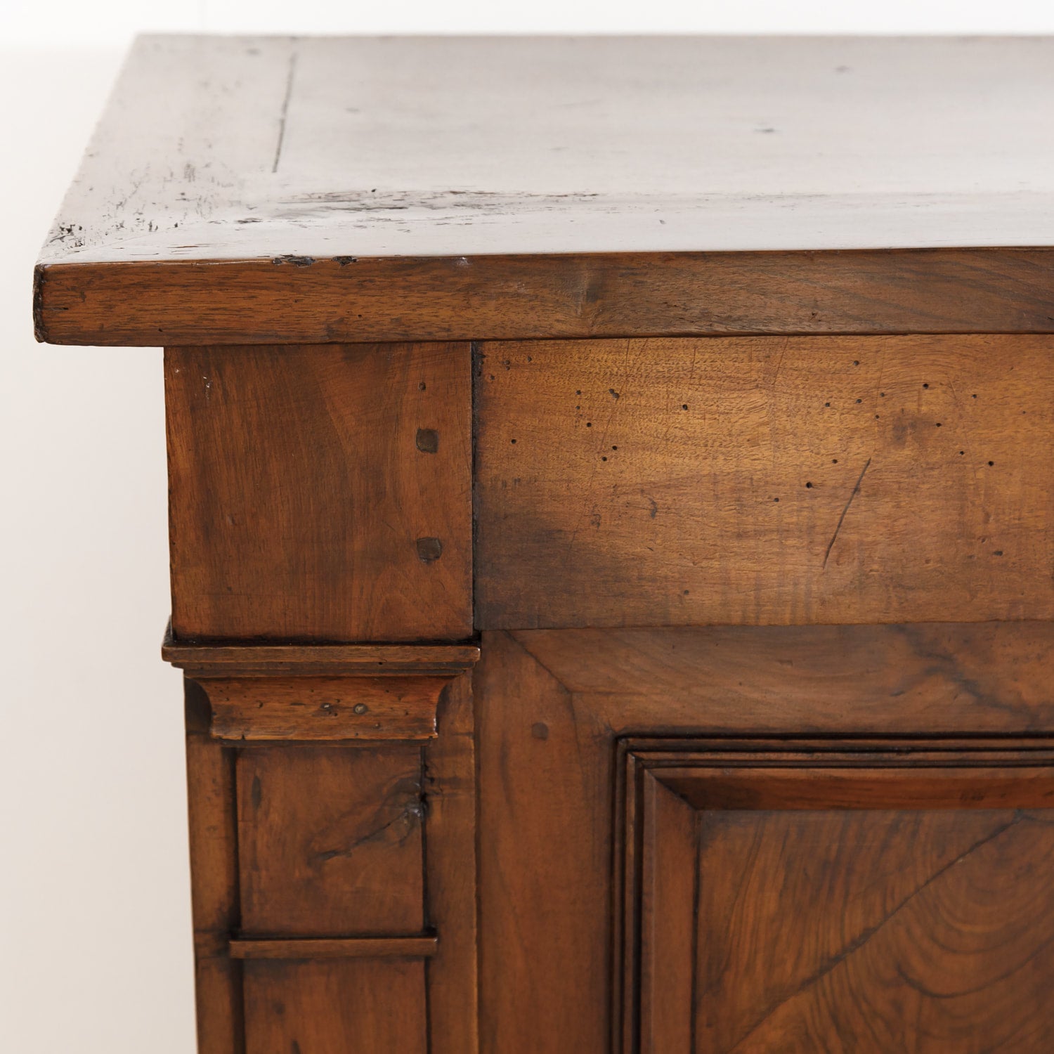 18th Century French Directoire Period Walnut Lyonnaise Enfilade Buffet