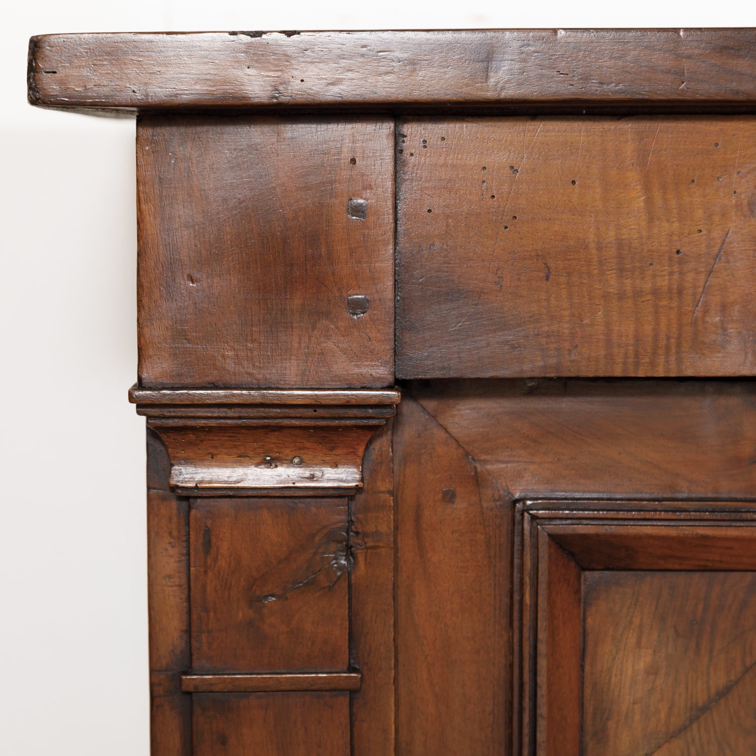 18th Century French Directoire Period Walnut Lyonnaise Enfilade Buffet