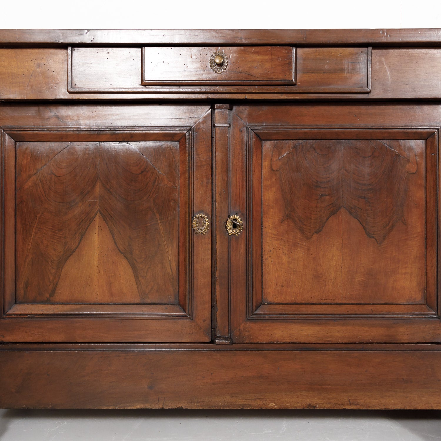 18th Century French Directoire Period Walnut Lyonnaise Enfilade Buffet