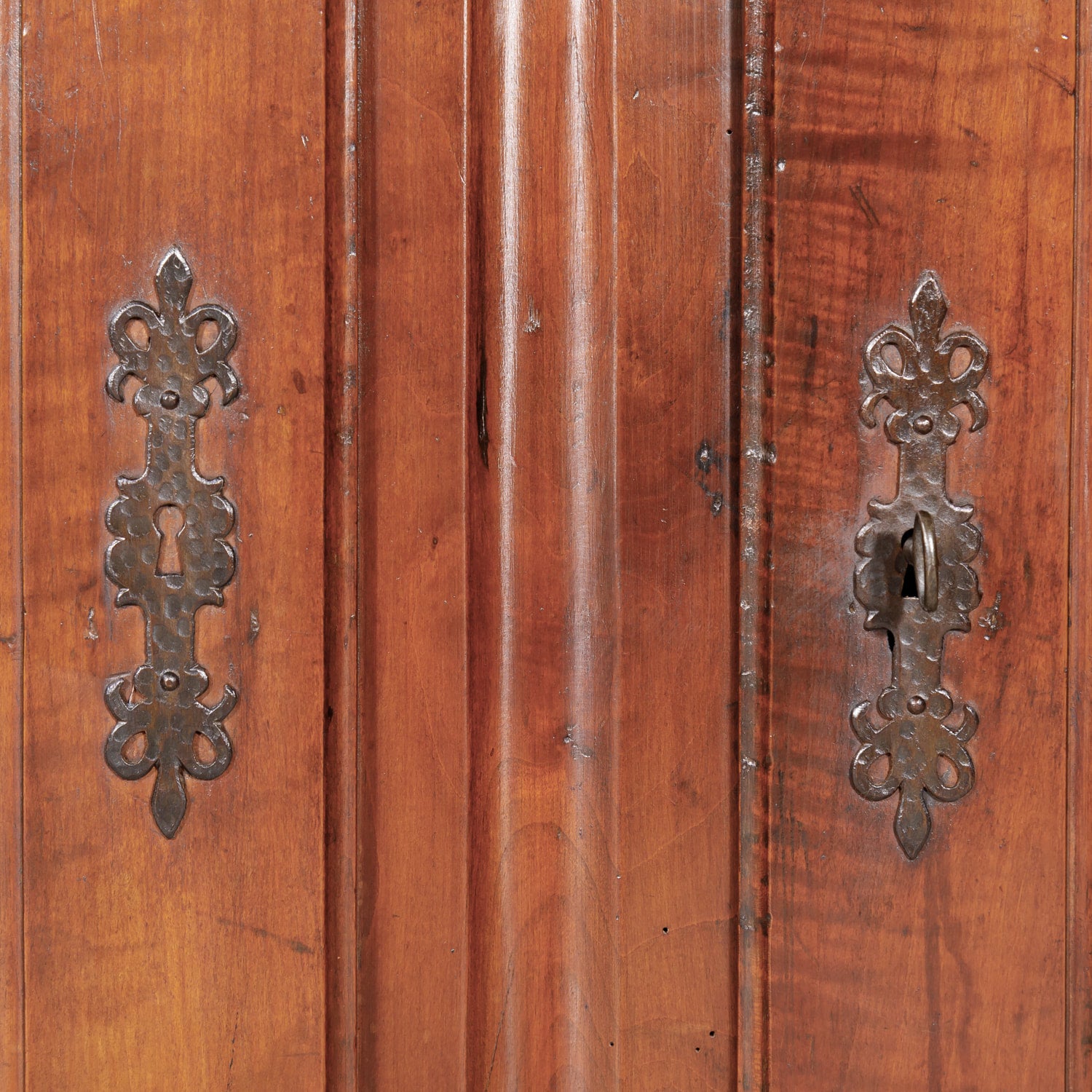 18th Century Solid Cherry Louis XV-Louis XVI Transition Period Enfilade Buffet