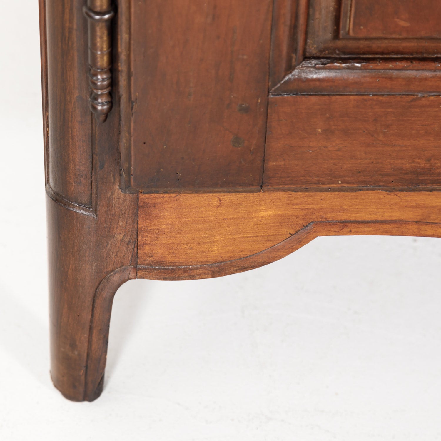 18th Century Solid Cherry Louis XV-Louis XVI Transition Period Enfilade Buffet