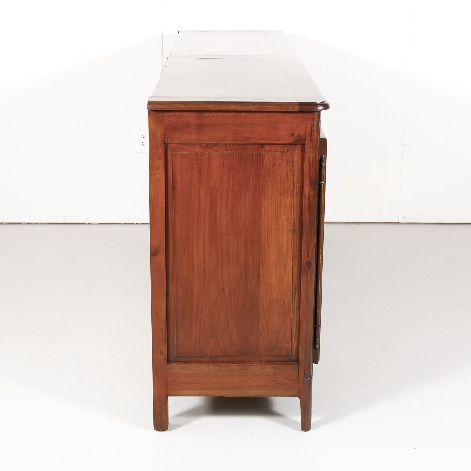 18th Century Solid Cherry Louis XV-Louis XVI Transition Period Enfilade Buffet
