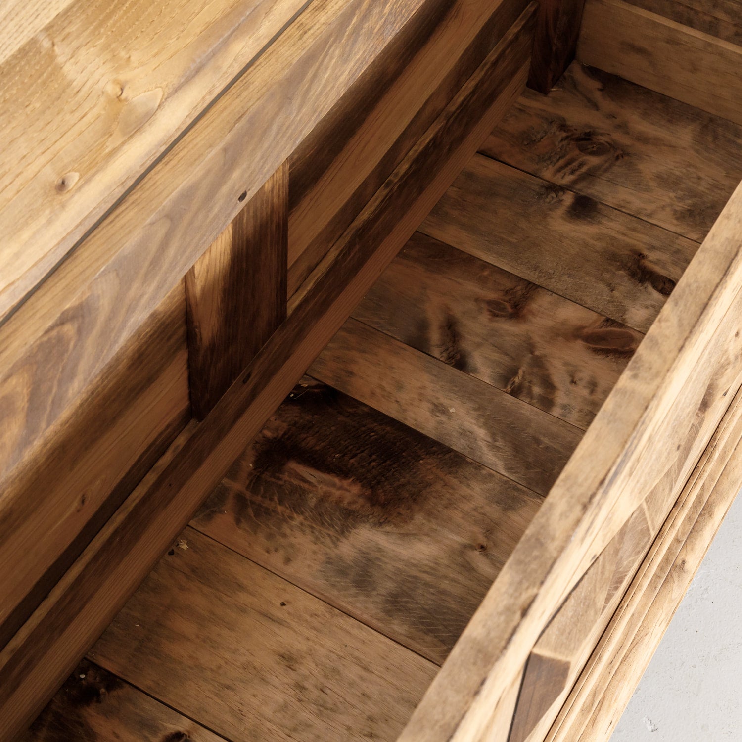 French Louis XIII Style Bleached Oak Coffer or Trunk