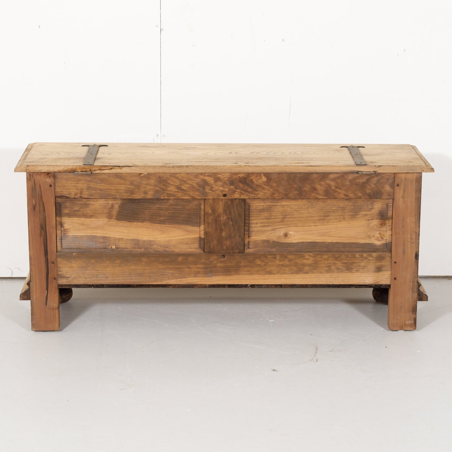 French Louis XIII Style Bleached Oak Coffer or Trunk