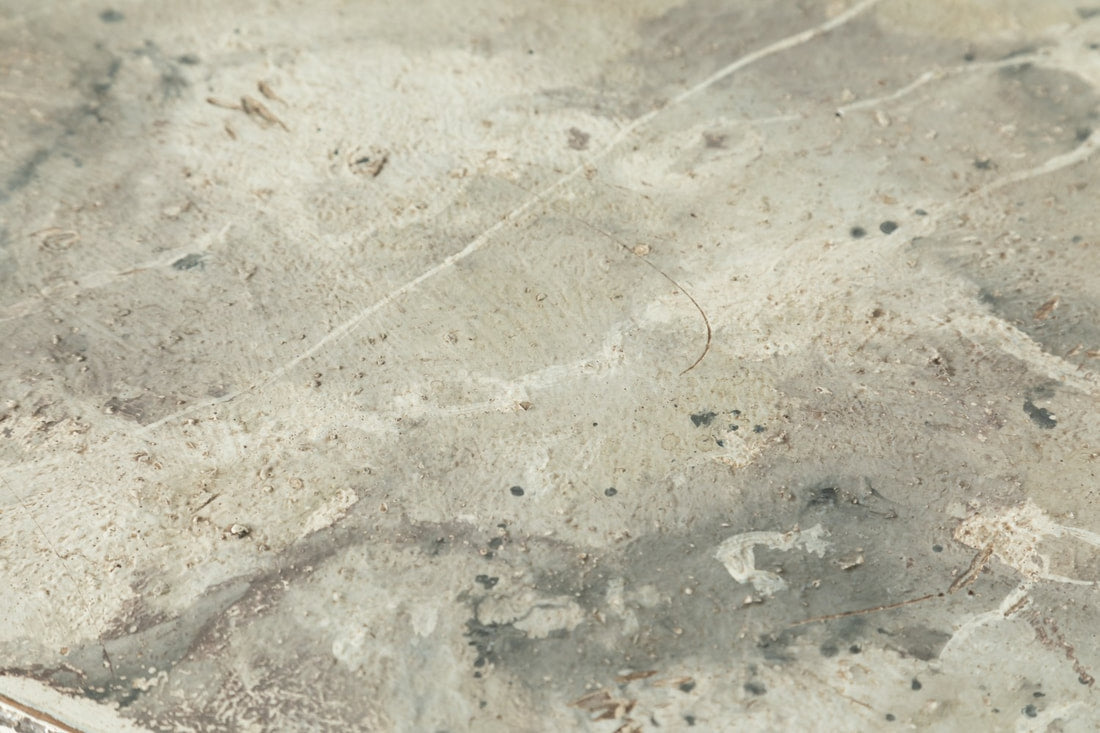 19th Century French Louis XVI Style Painted Petite Commode with Faux Marble Top 