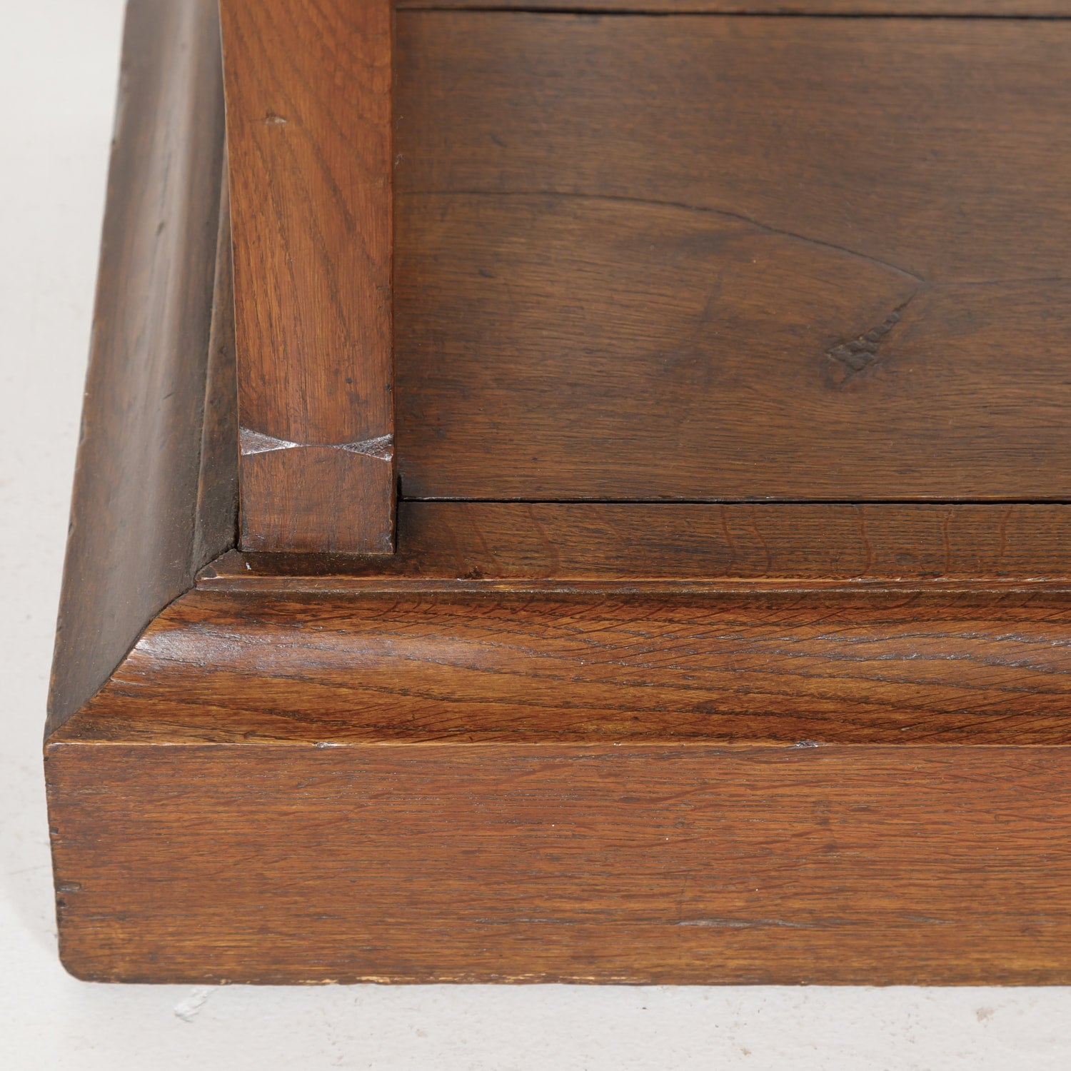 20th Century French Art Deco Period Oak Wall Console