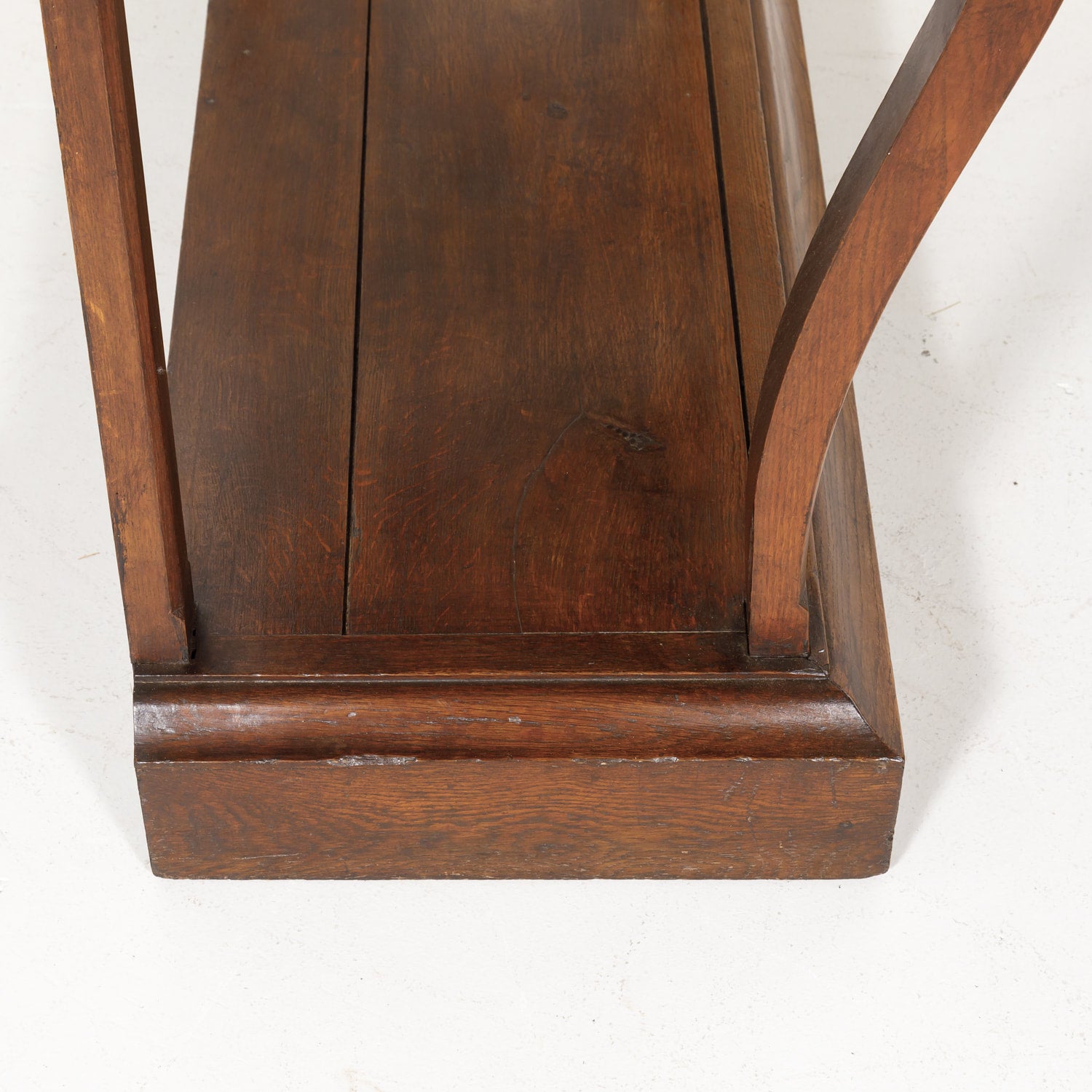 20th Century French Art Deco Period Oak Wall Console