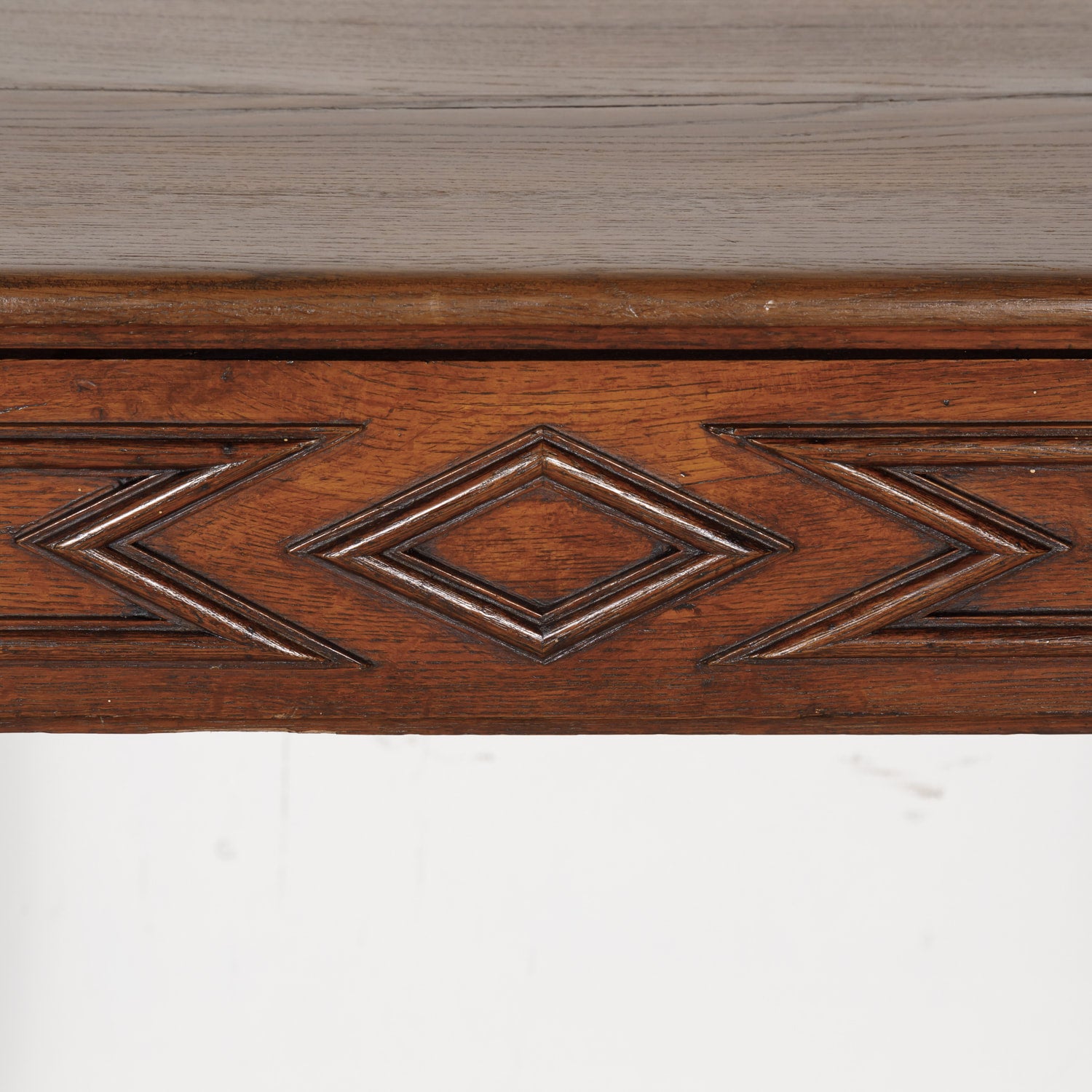 20th Century French Art Deco Period Oak Wall Console