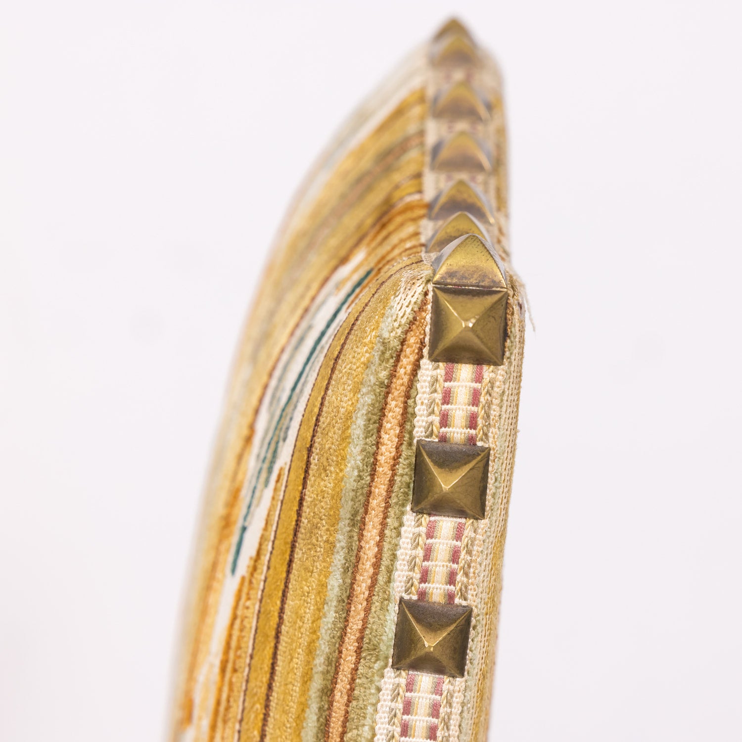 Set of 12 Antique French Louis XIII Style Os de Mouton Walnut Side Chairs