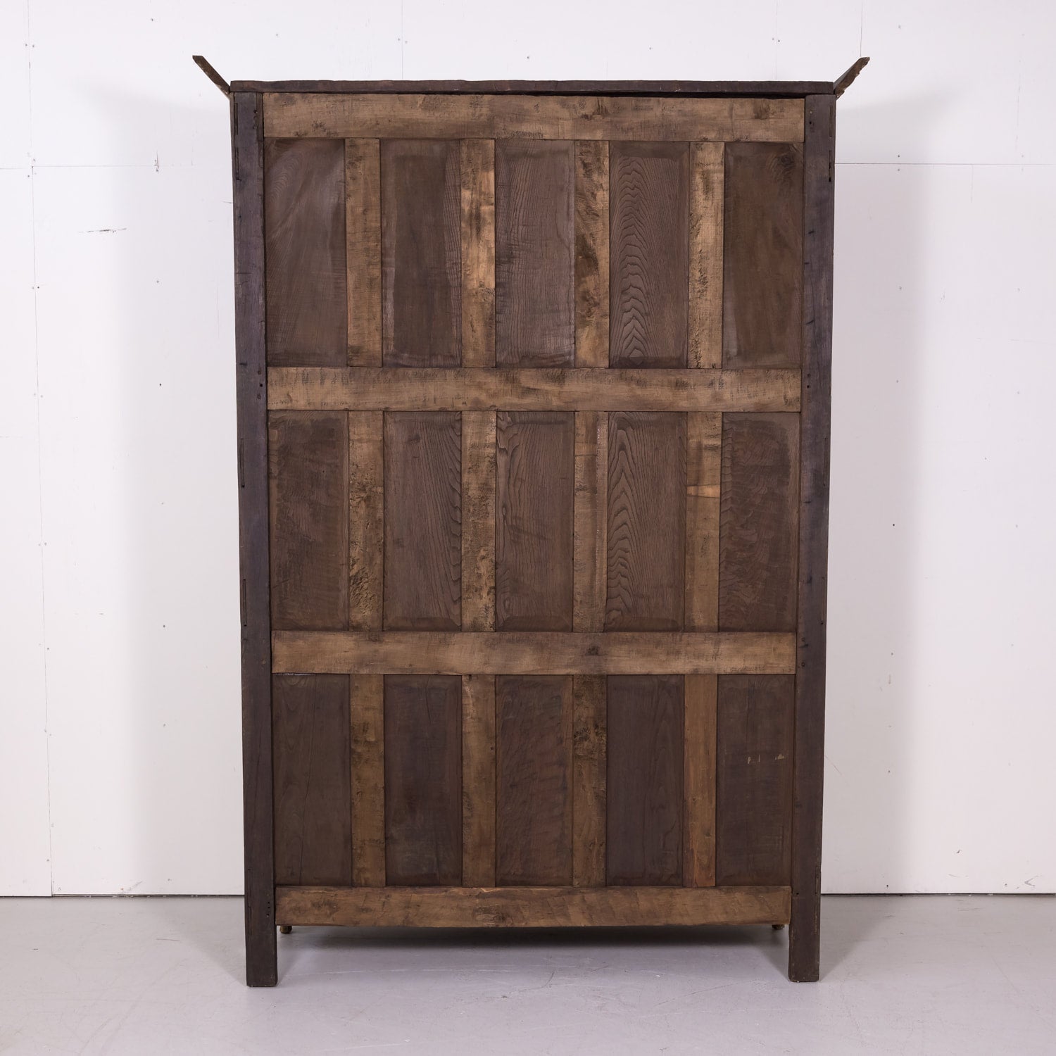 18th Century Bleached French Louis XV-Louis XVI Transition Period Armoire