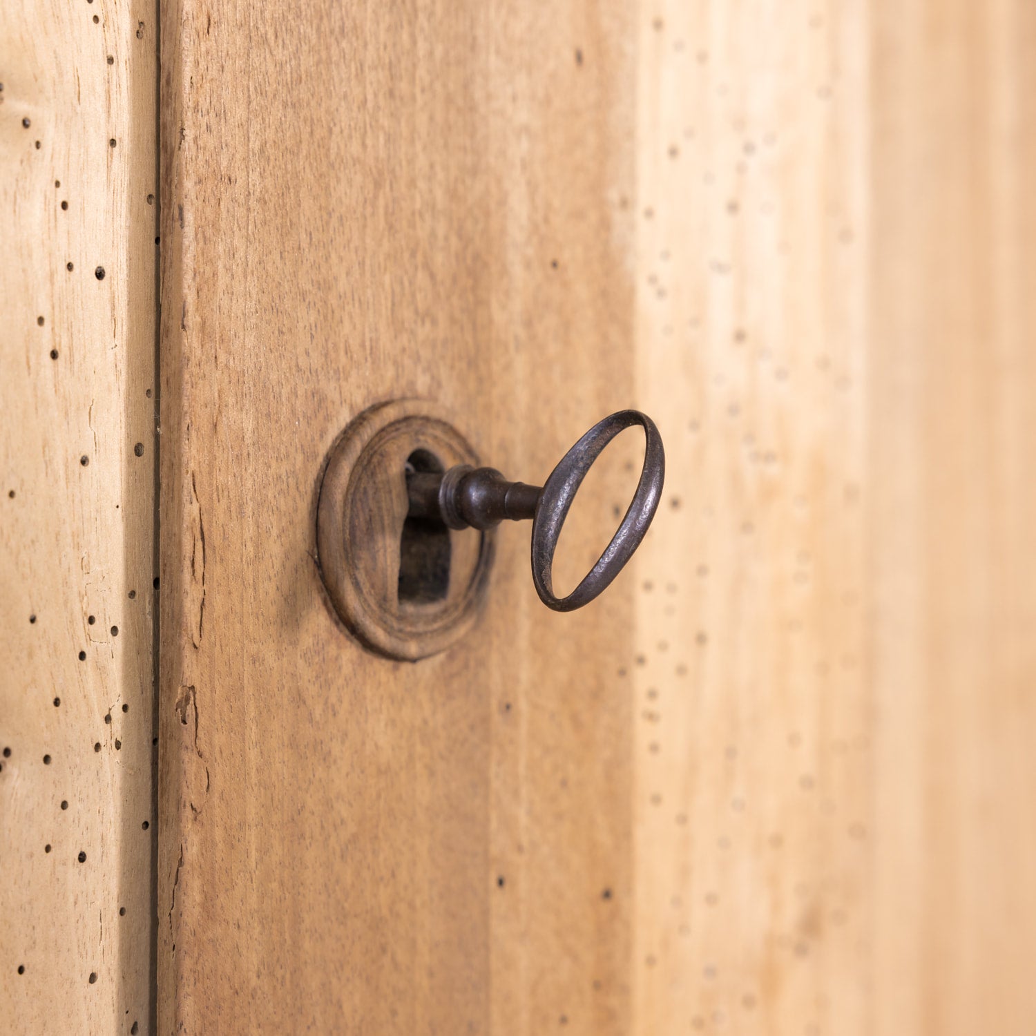 19th Century Louis Philippe Period Bleached Walnut Buffet à Deux Corps