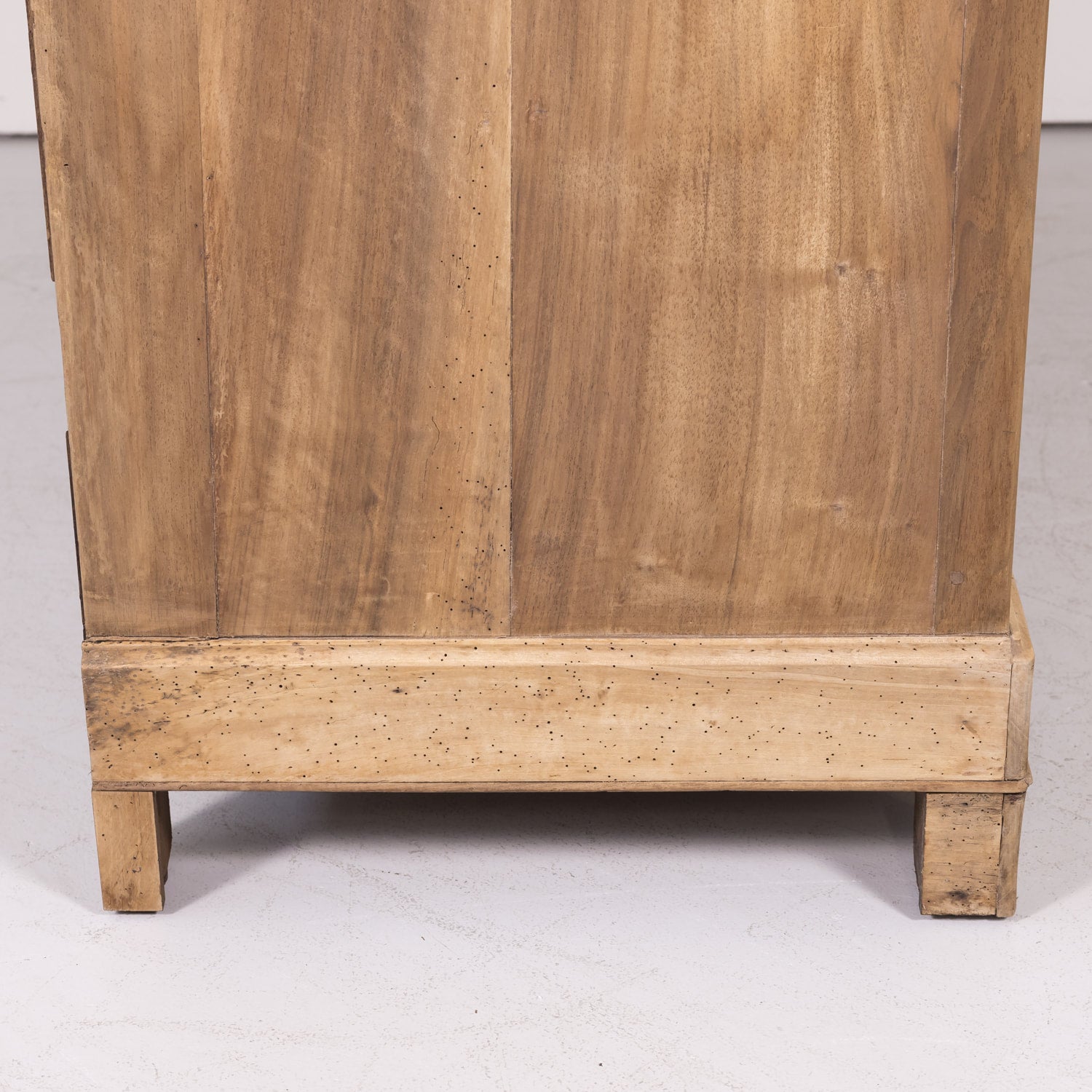 19th Century Louis Philippe Period Bleached Walnut Buffet à Deux Corps