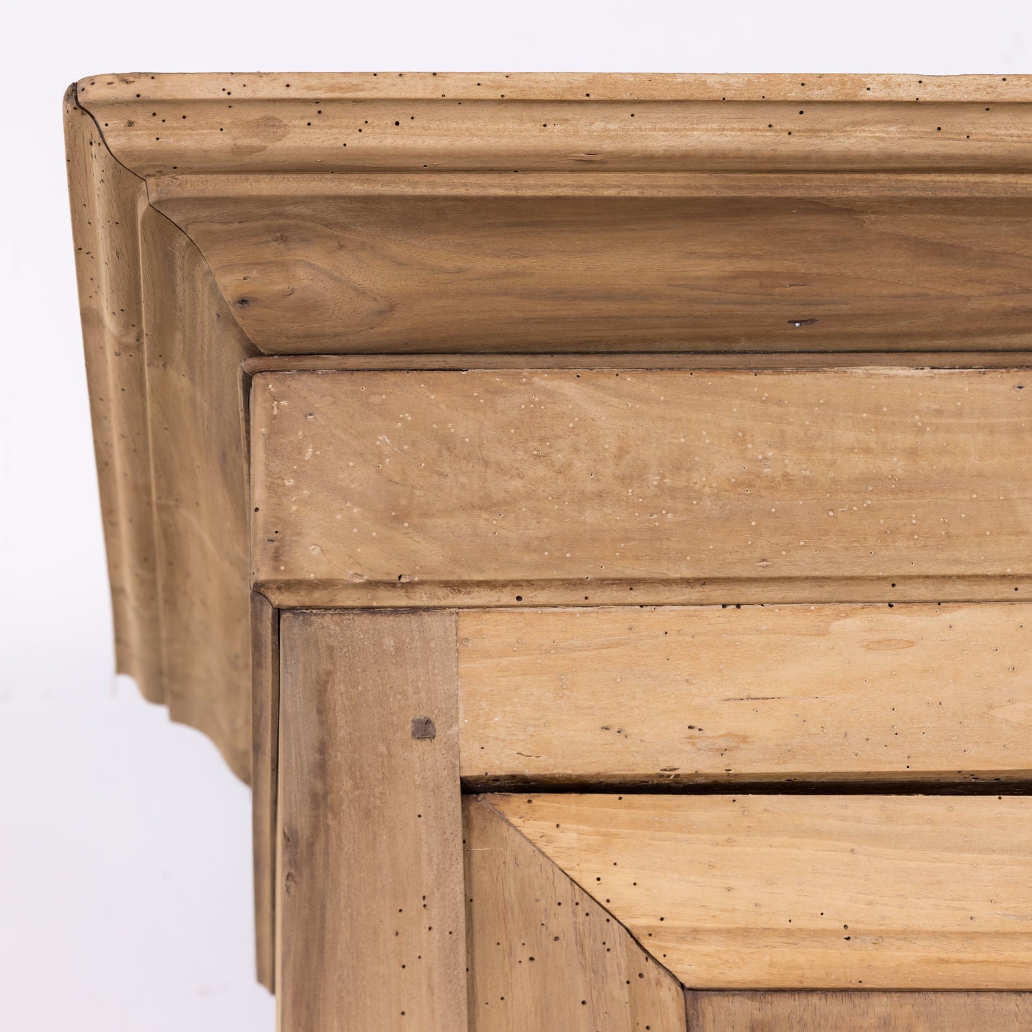 19th Century Louis Philippe Period Bleached Walnut Buffet à Deux Corps