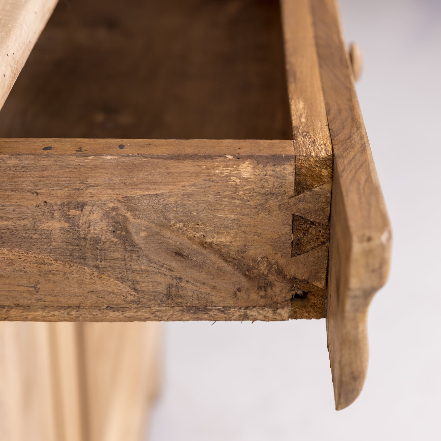 19th Century Louis Philippe Period Bleached Walnut Buffet à Deux Corps