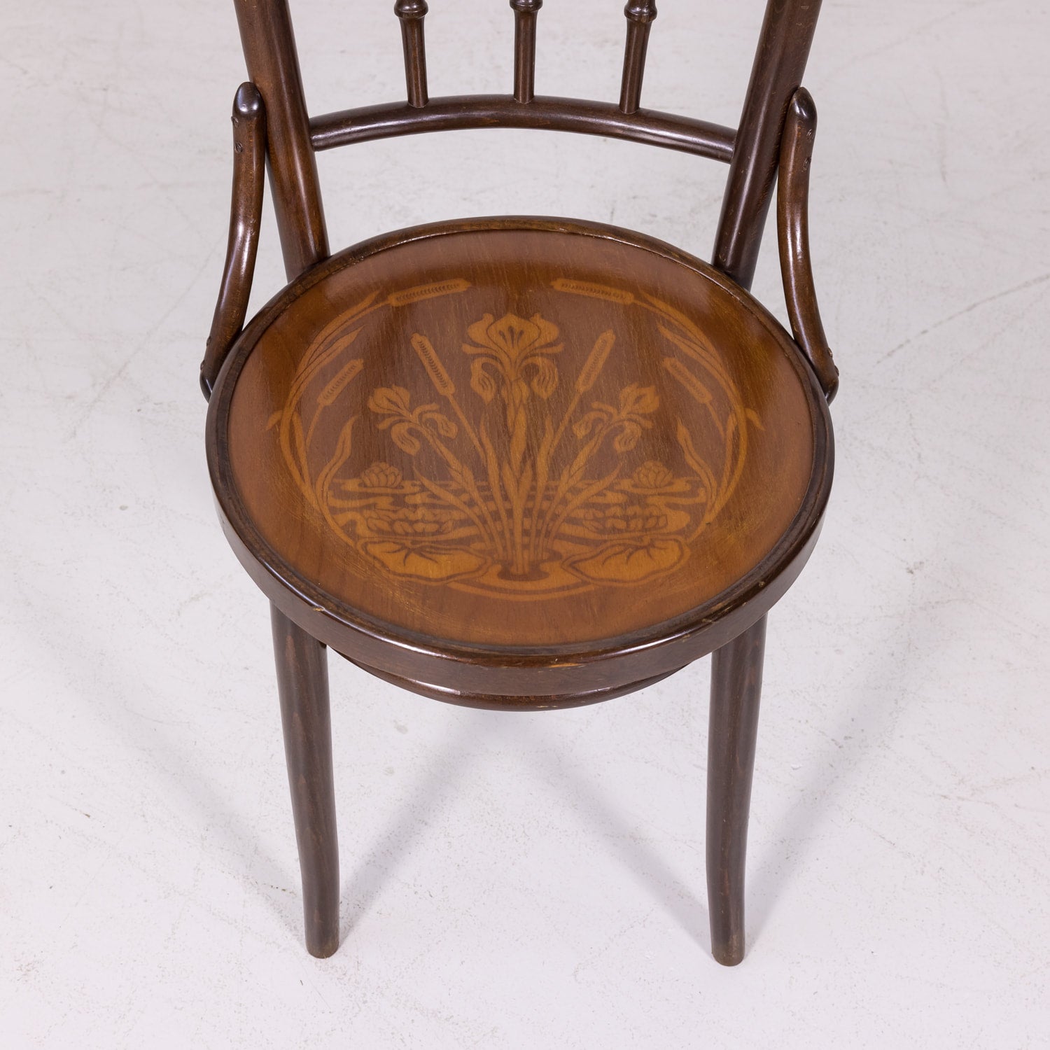 Set of 8 Classic Bentwood Cafe Chairs by Mundus and  J. & J. Kohn