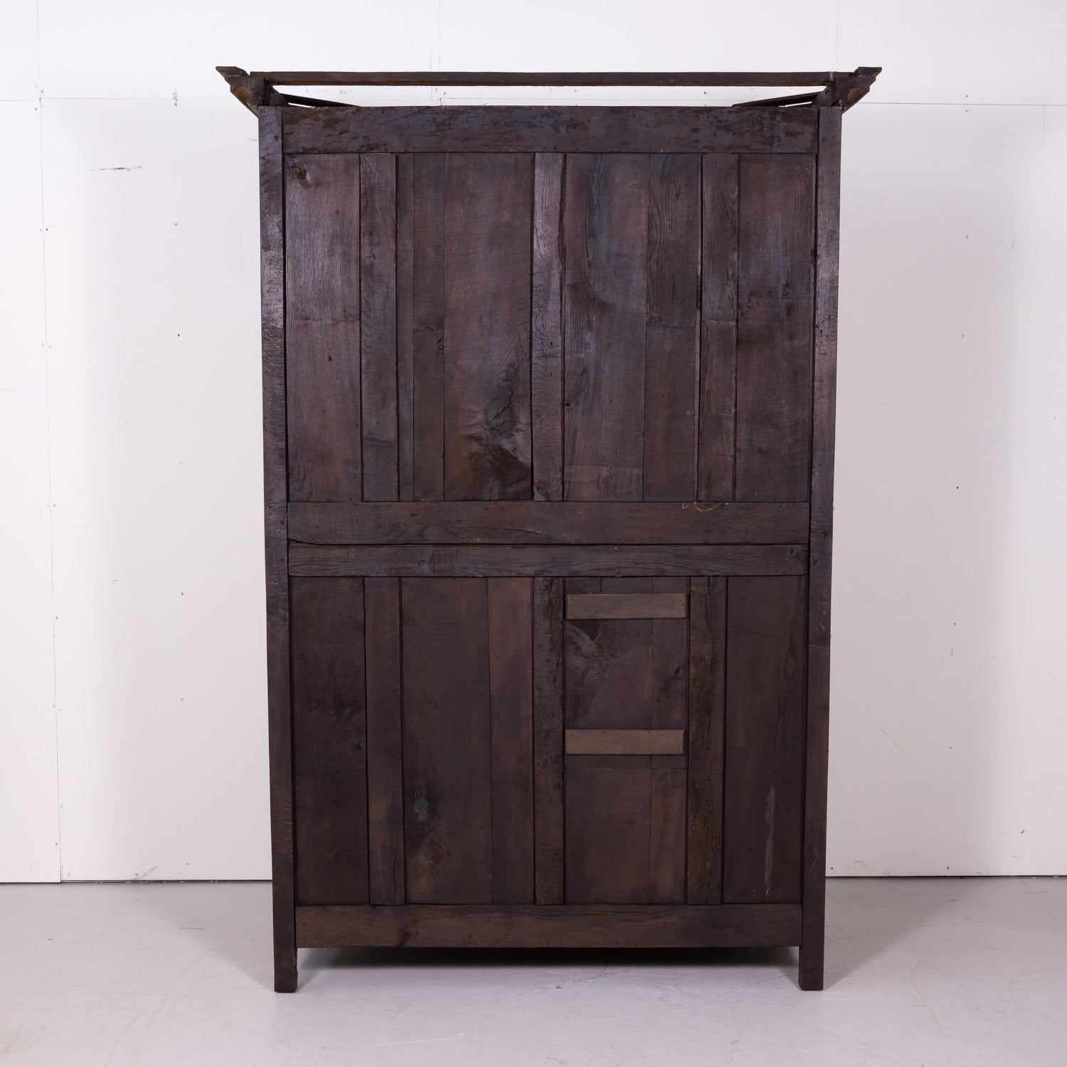 19th Century Country French Louis XIV Style Bleached Wedding Armoire from Normandy