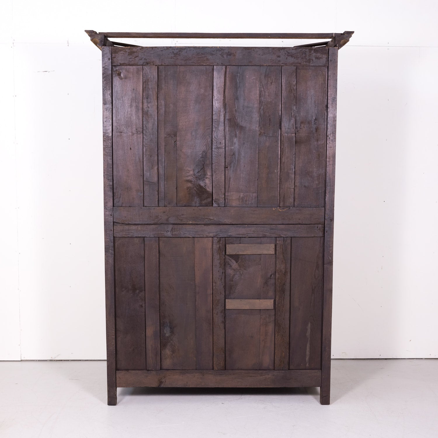 19th Century Country French Louis XIV Style Bleached Wedding Armoire from Normandy