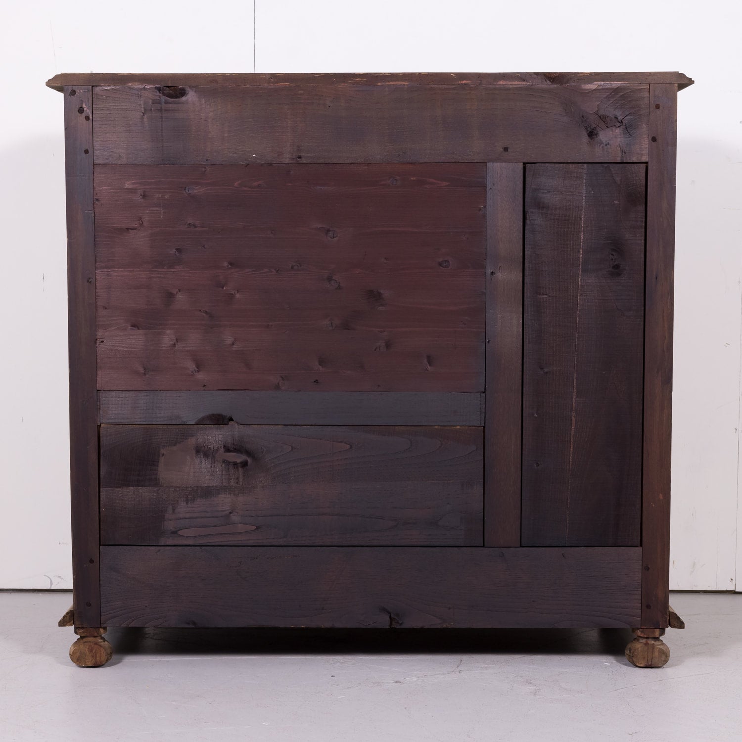 19th Century French Louis XIII Style Bleached Walnut Buffet d'Appui