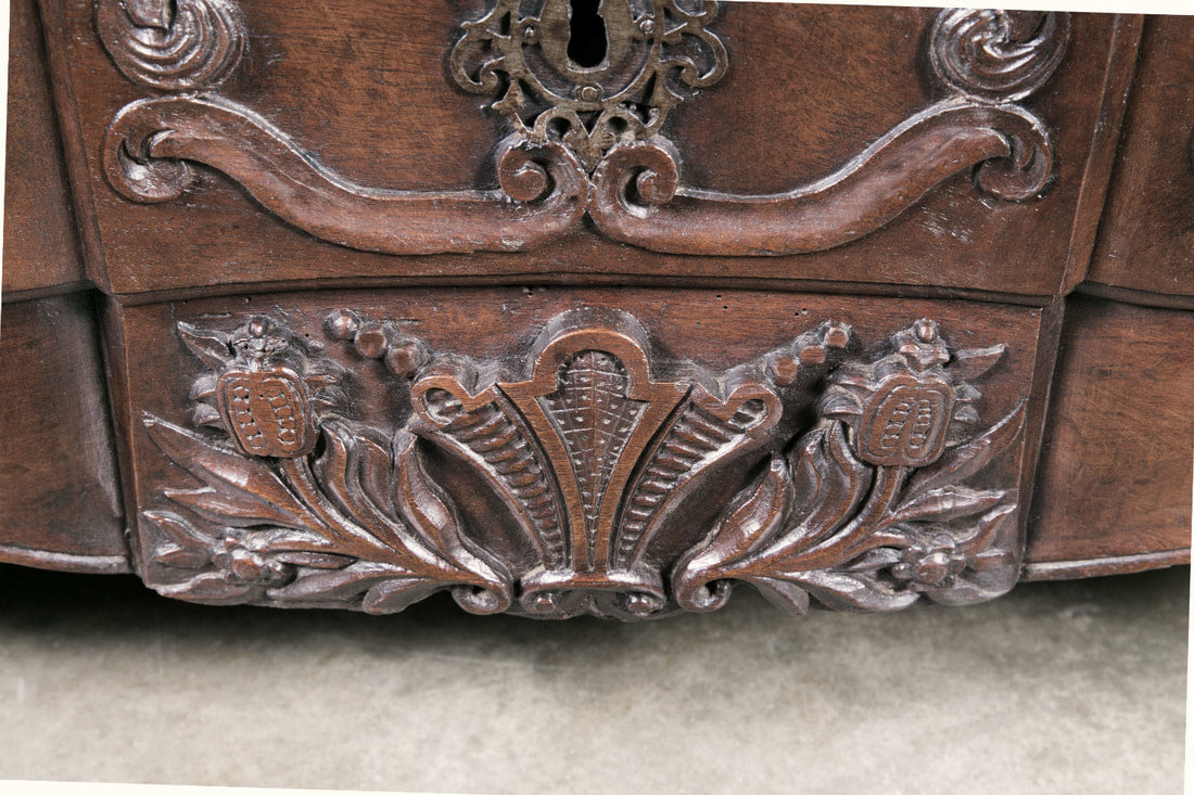 Rare 18th Century Period French Louis XV Commode