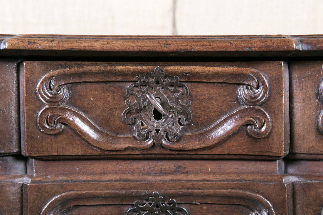 Rare 18th Century Period French Louis XV Commode