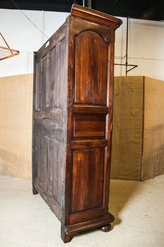 Exceptional 18th Century French Régence Period Walnut Chateau Lyonnaise Armoire