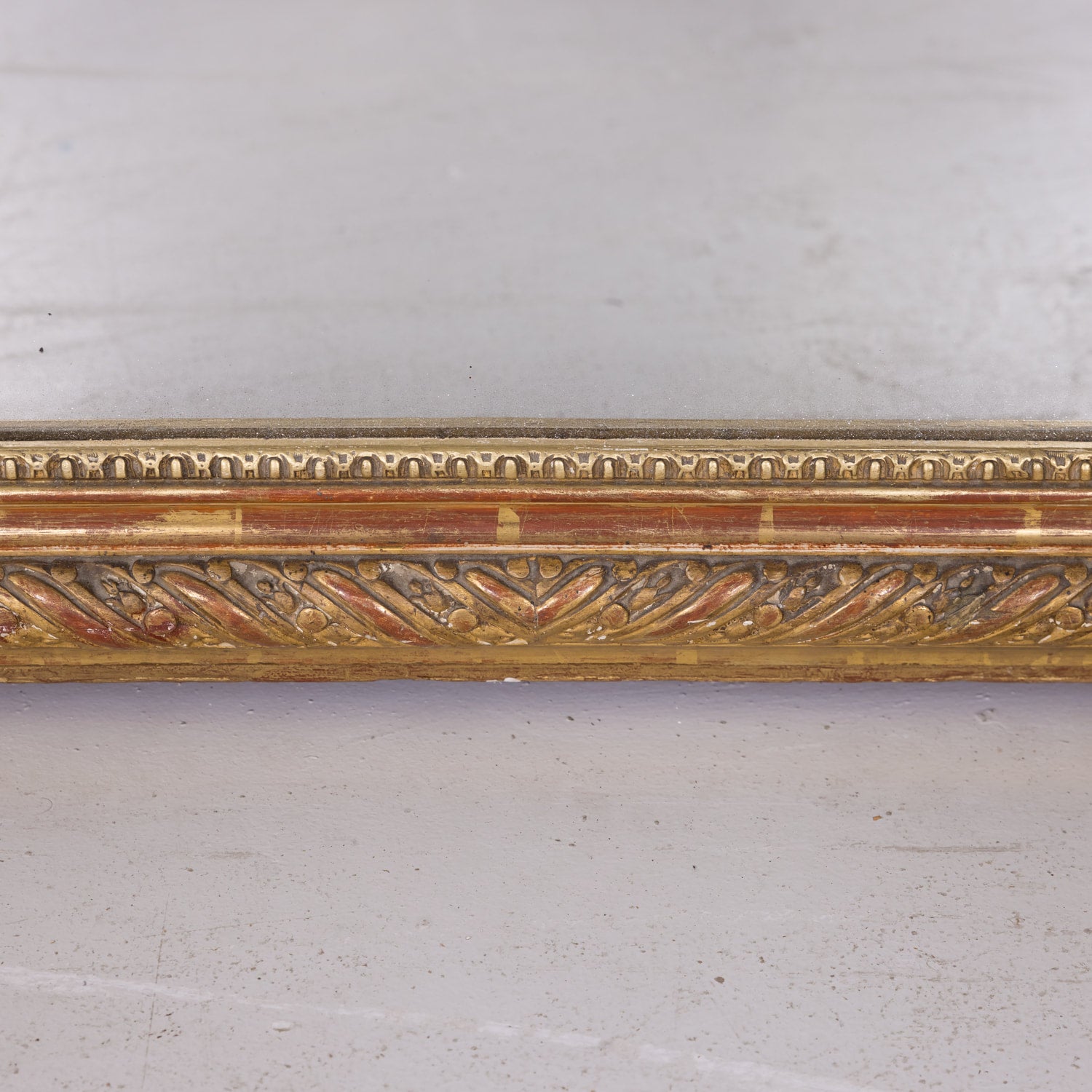 Grand 19th Century Heavily Carved French Louis XV Style Rococo Giltwood Mirror