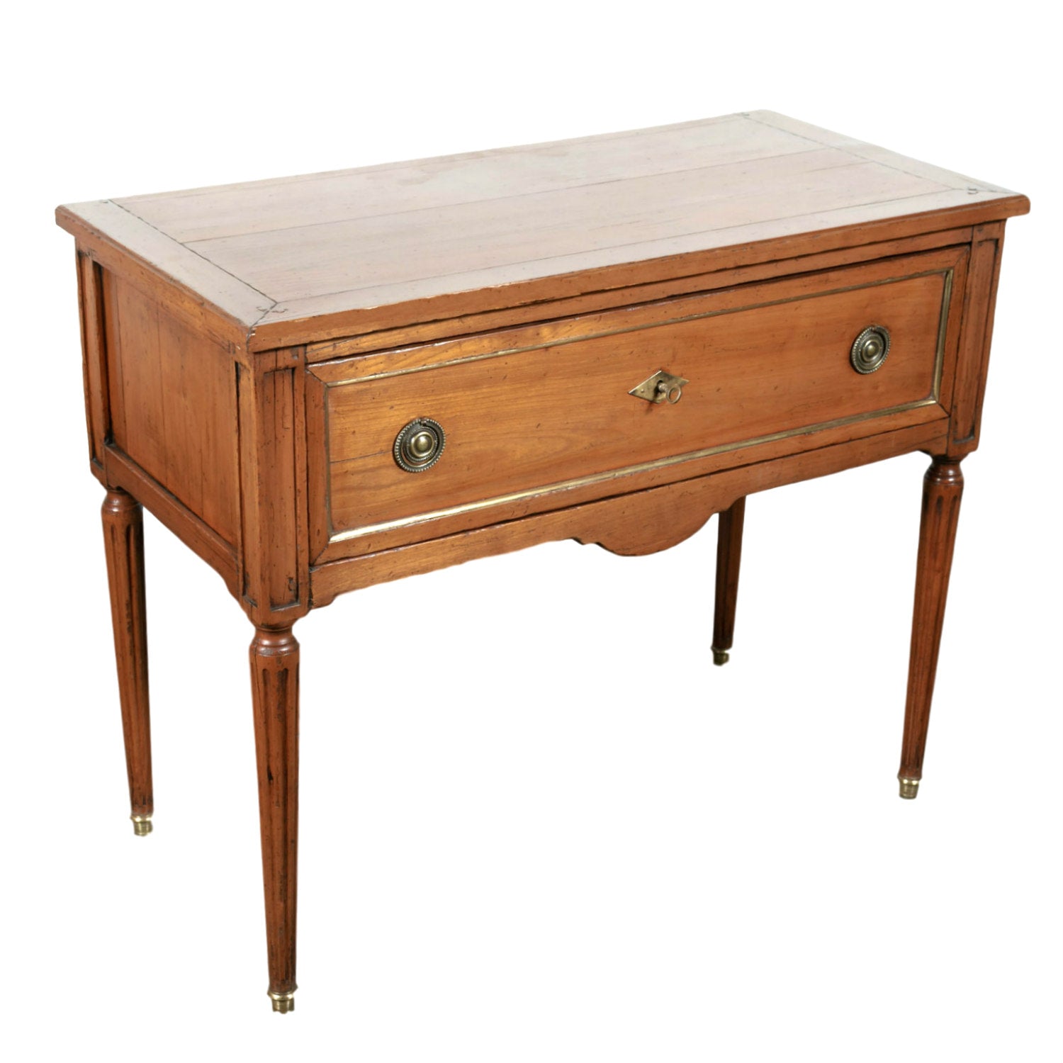 19th Century Petite French Louis XVI Cherry Commode