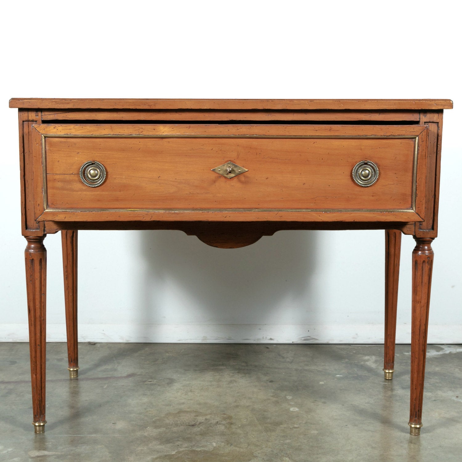 19th Century Petite French Louis XVI Cherry Commode