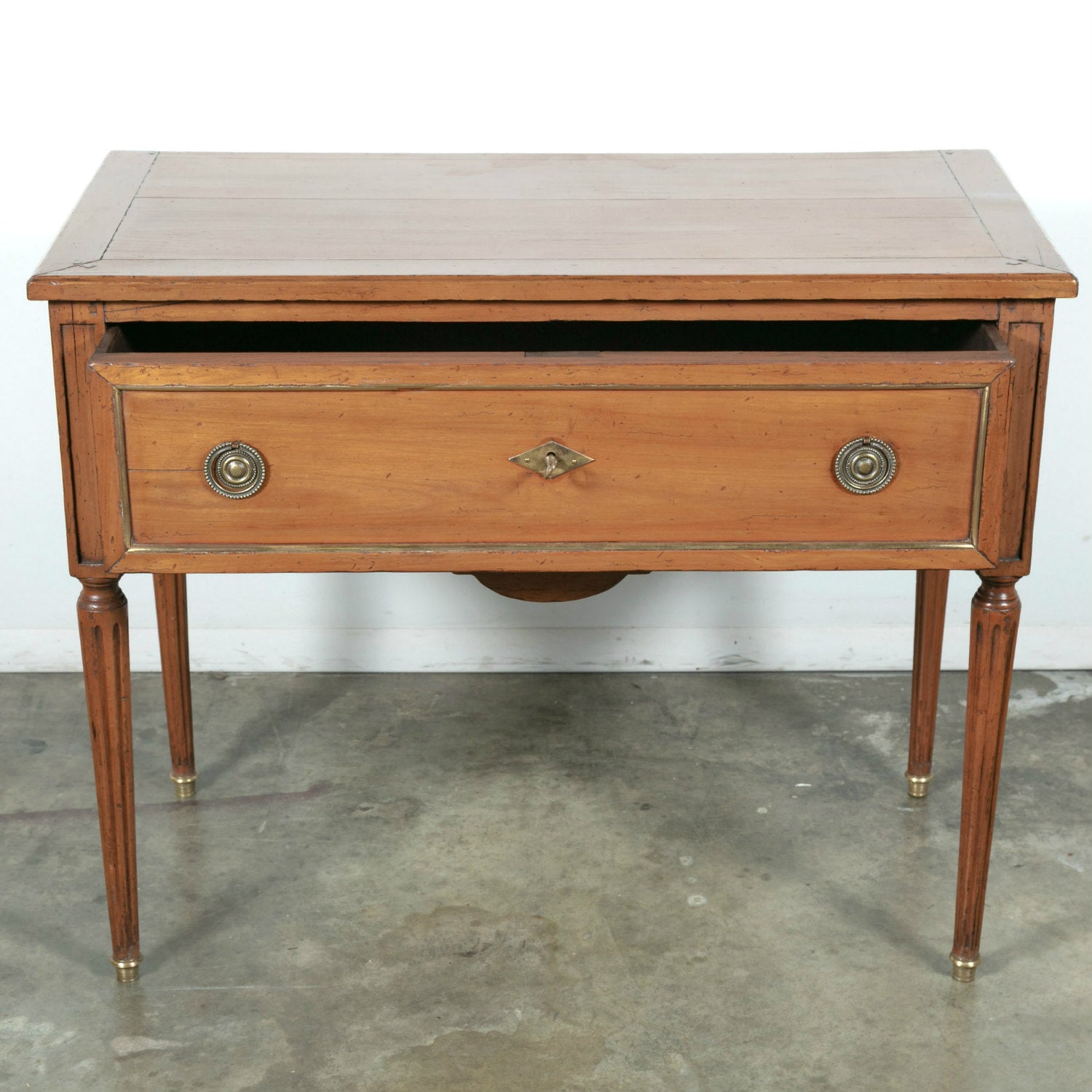 19th Century Petite French Louis XVI Cherry Commode