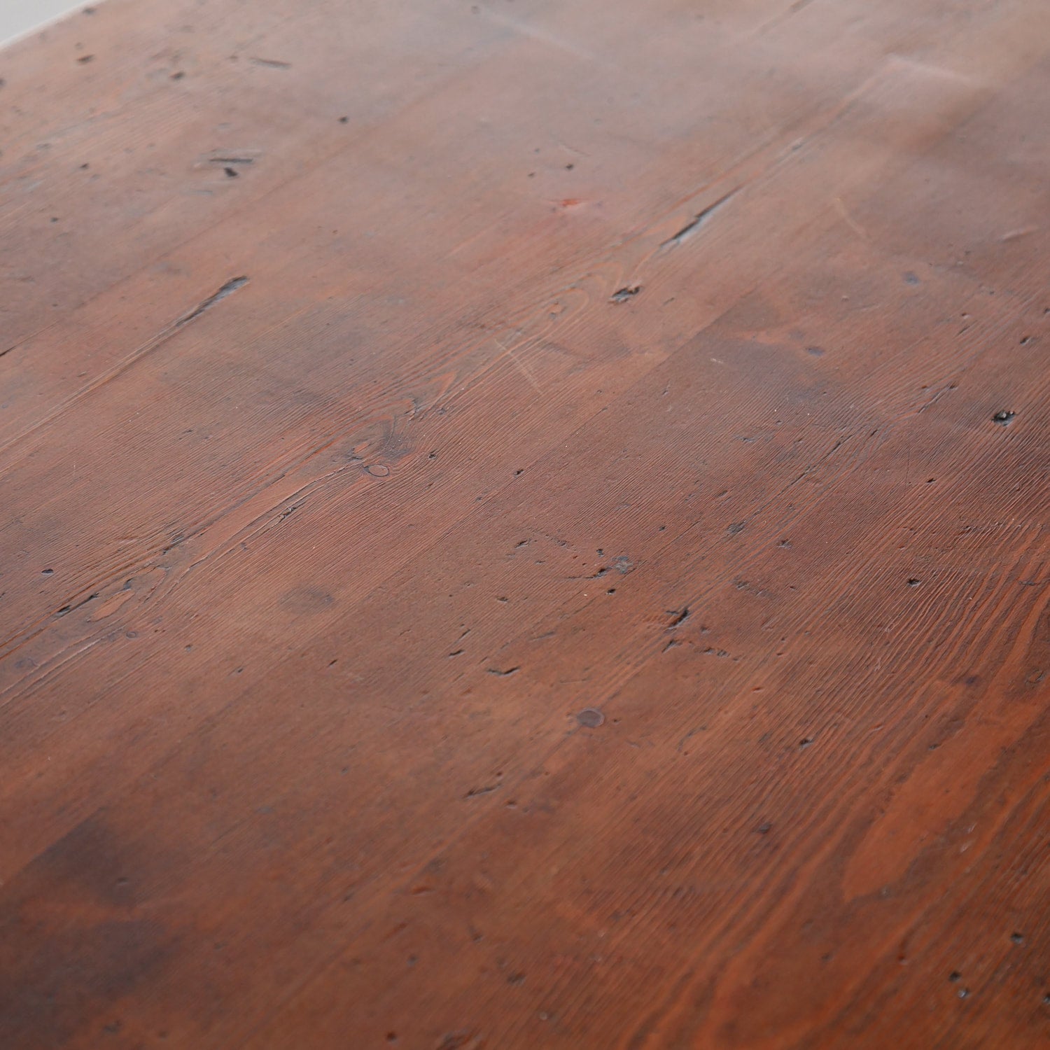 Early 19th Century French Pine Monastery Trestle Table