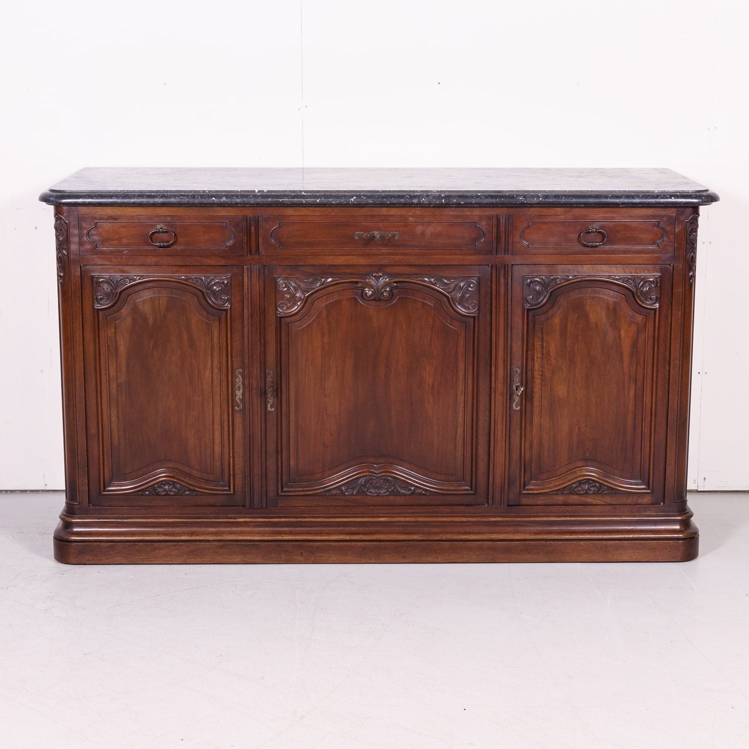 18th Century French Louis XV Period Lyonnaise Buffet de Chasse or Hunting Buffet