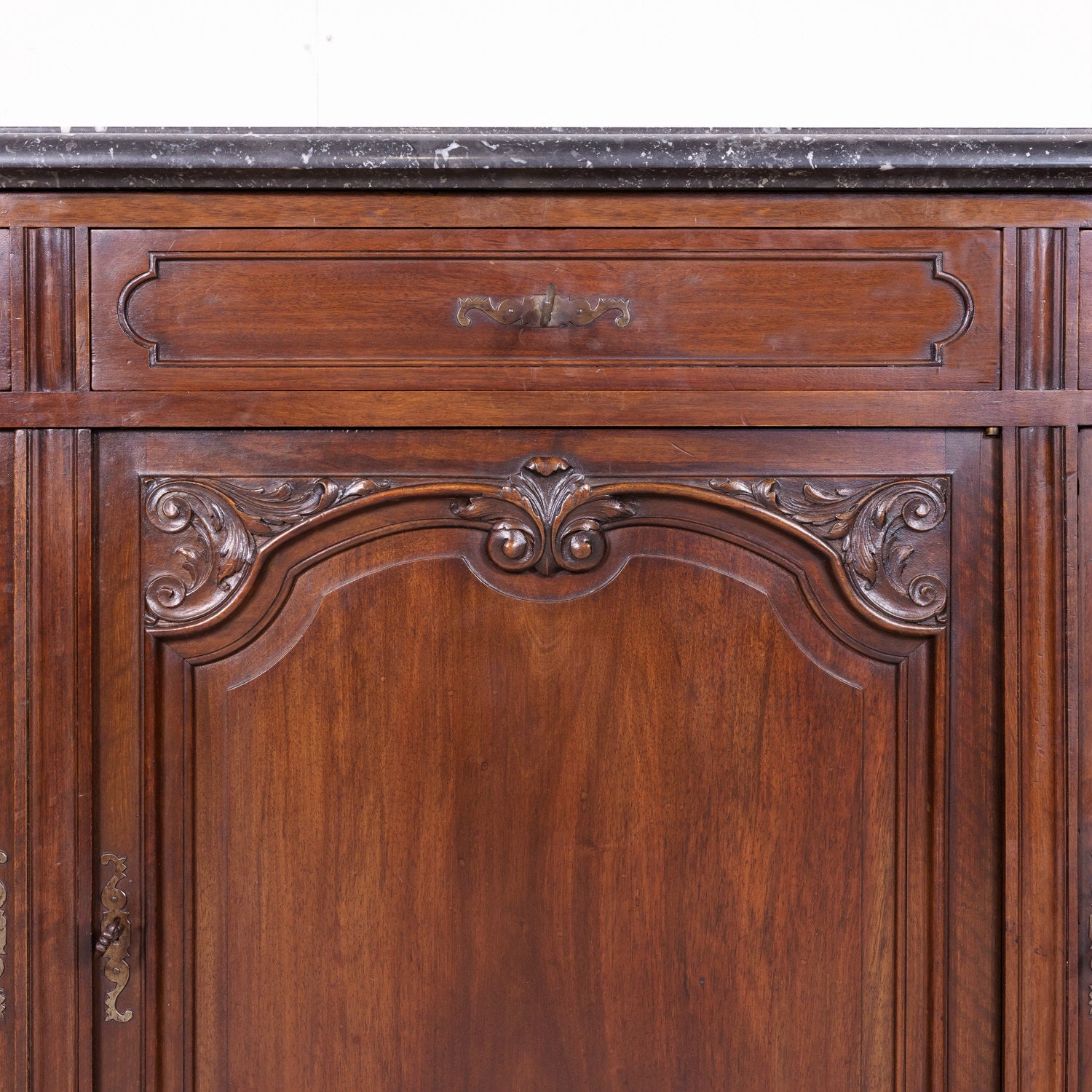 18th Century French Louis XV Period Lyonnaise Buffet de Chasse or Hunting Buffet