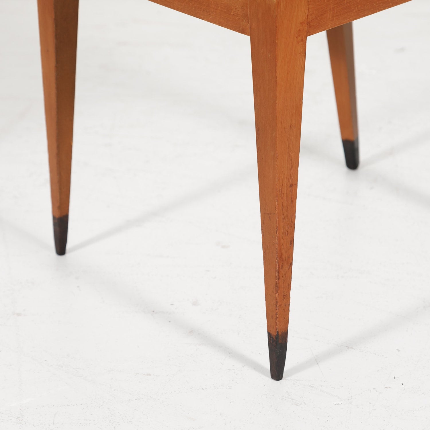 Set of Six French Mid-Century Modern Dining Side Chairs